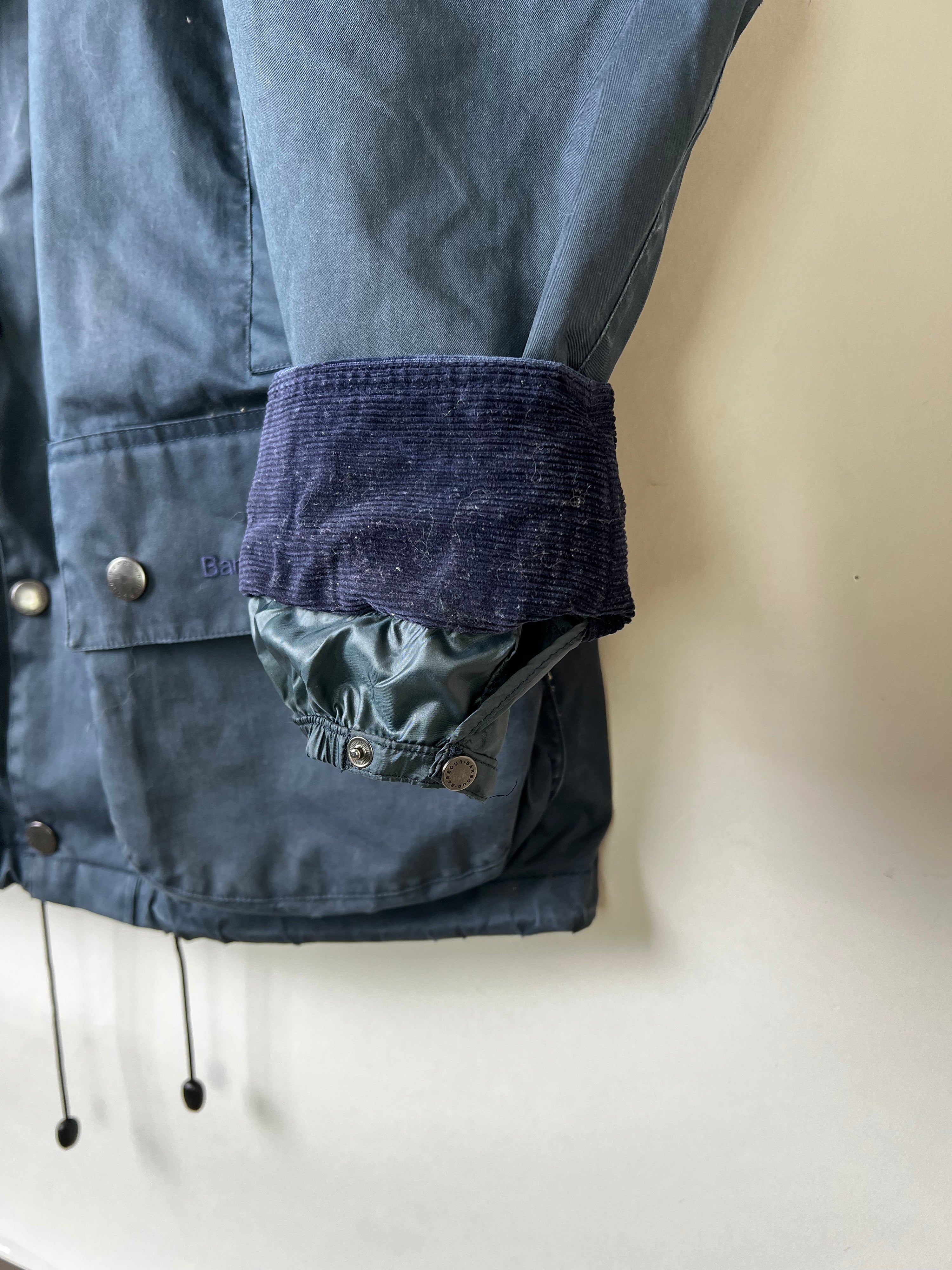 BARBOUR LIGHTWEIGHT BEAUFORT JACKET BLUE - L