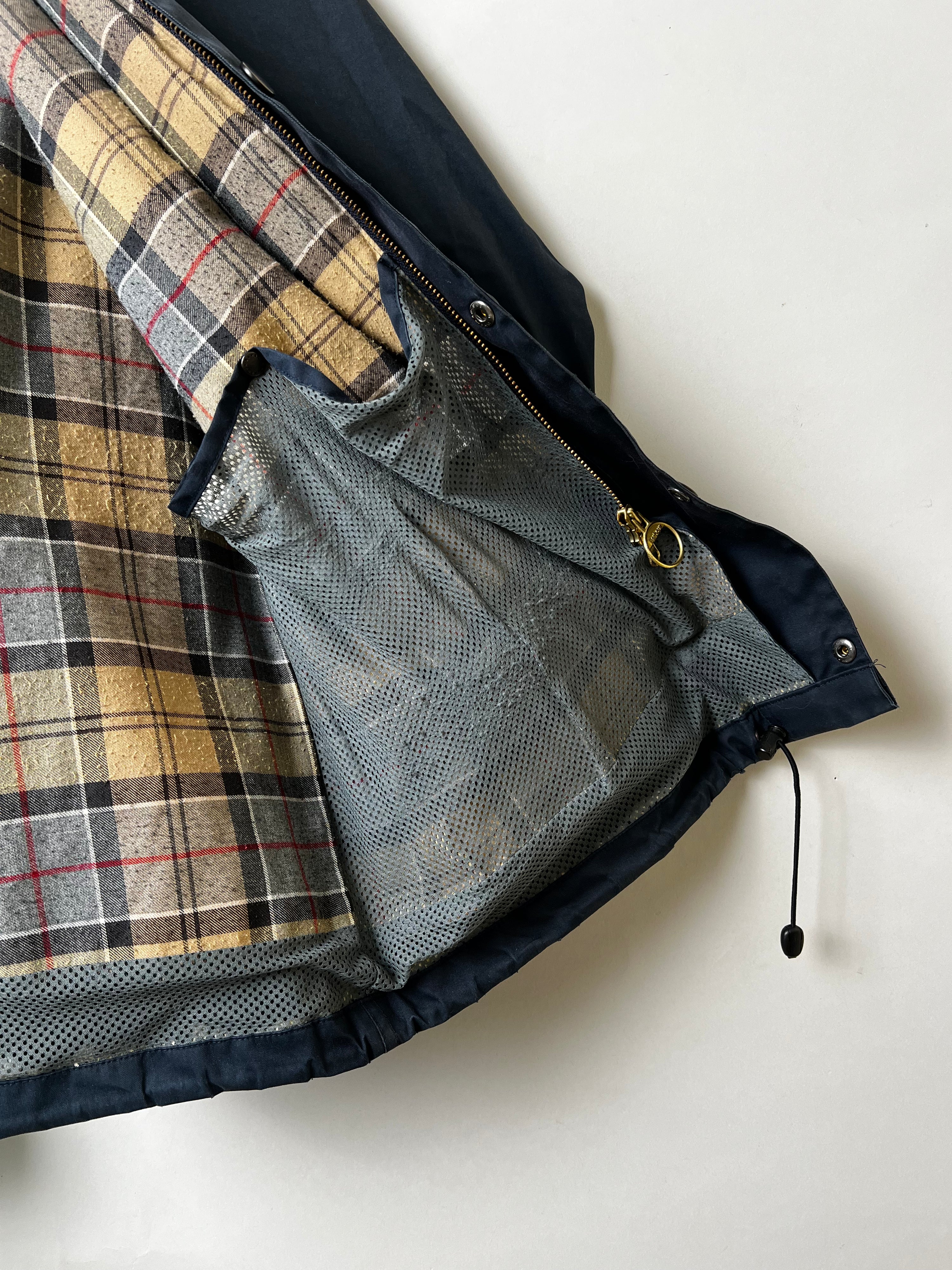 BARBOUR LIGHTWEIGHT BEAUFORT JACKET BLUE - L