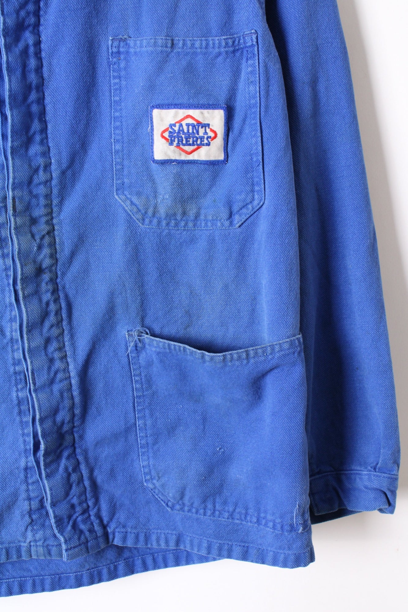 VINTAGE WORK CHORE JACKET BLEU DE TRAVAIL - S/M