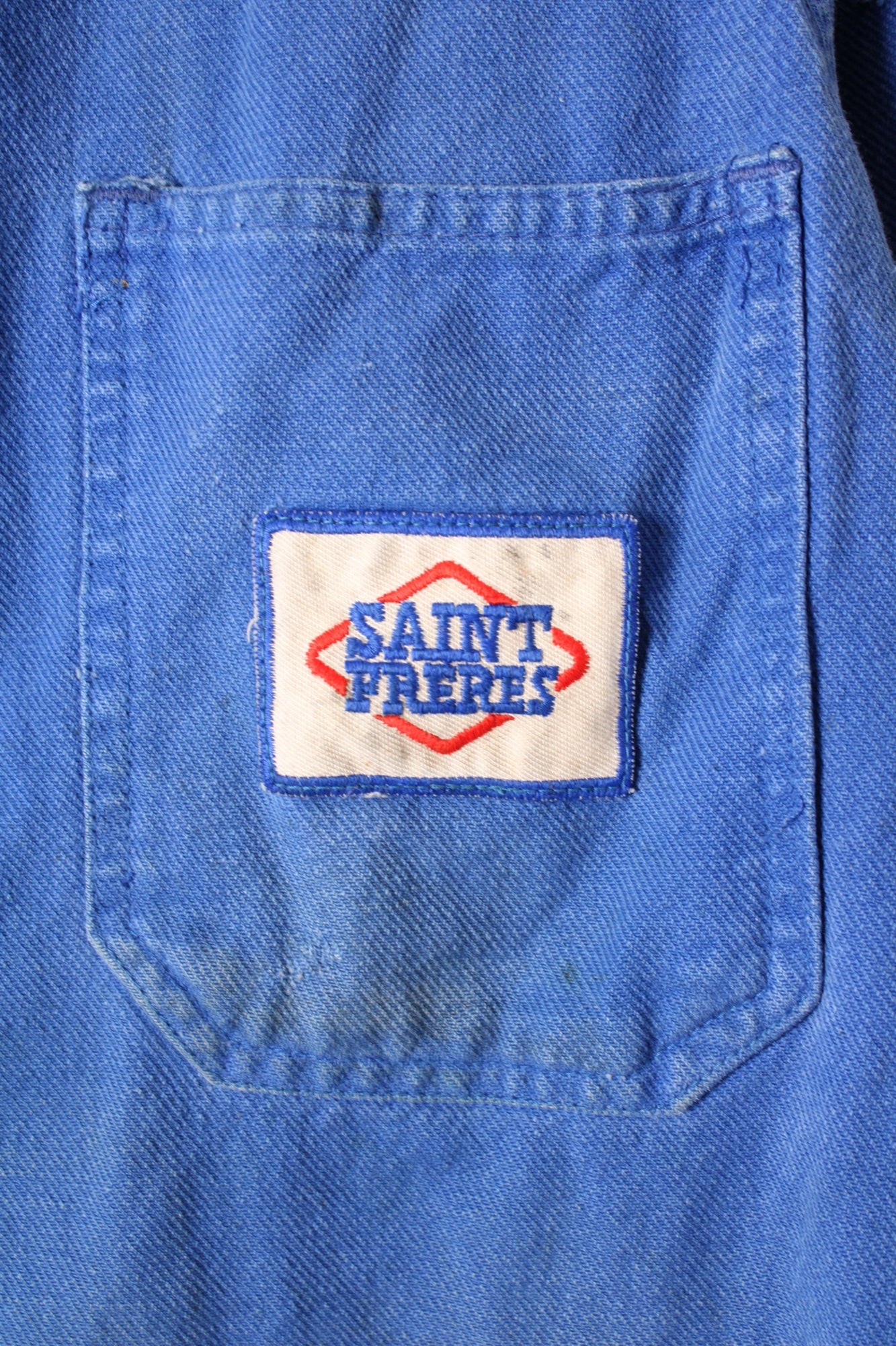 VINTAGE WORK CHORE JACKET BLEU DE TRAVAIL - S/M