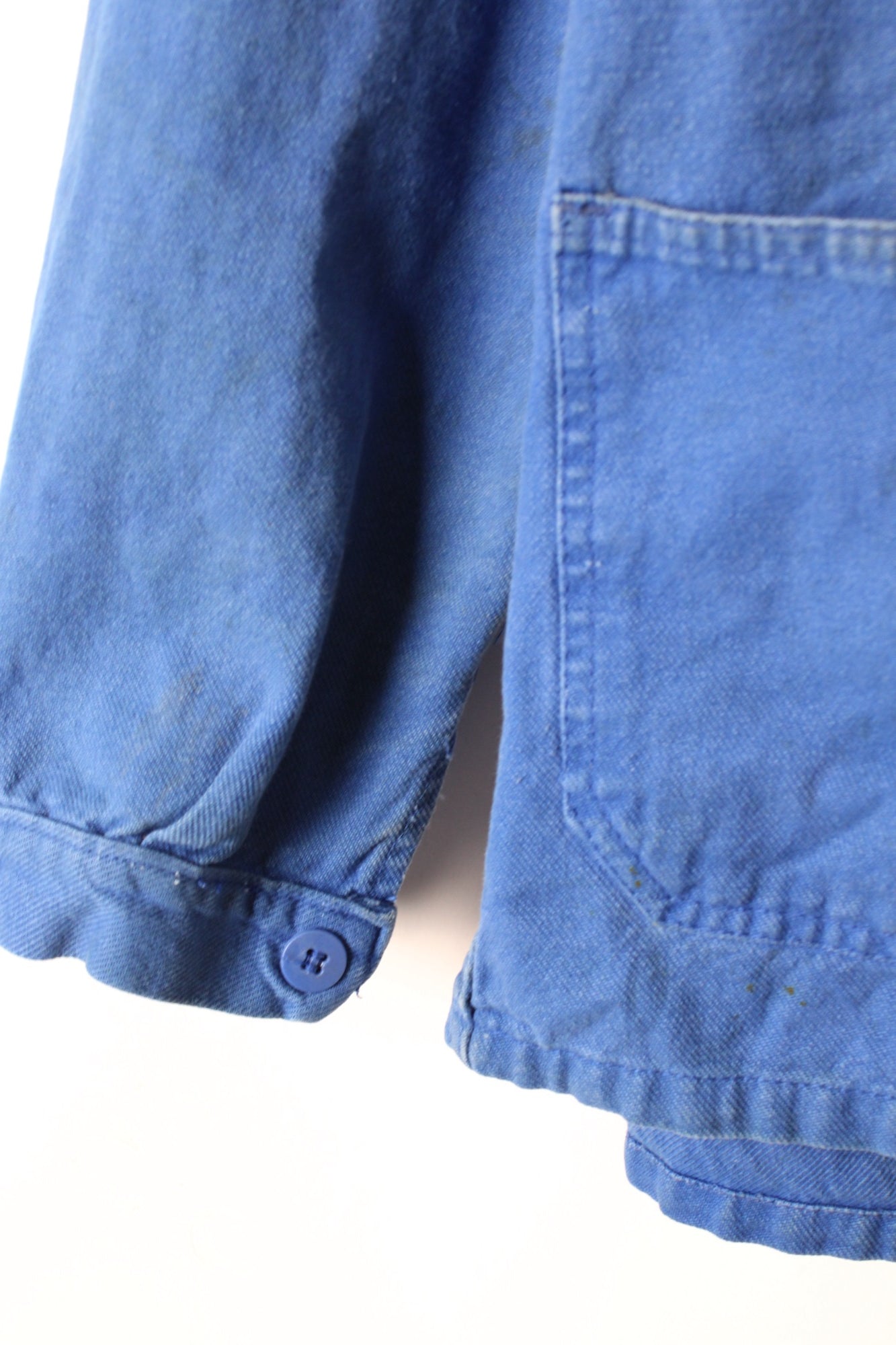 VINTAGE WORK CHORE JACKET BLEU DE TRAVAIL - S/M