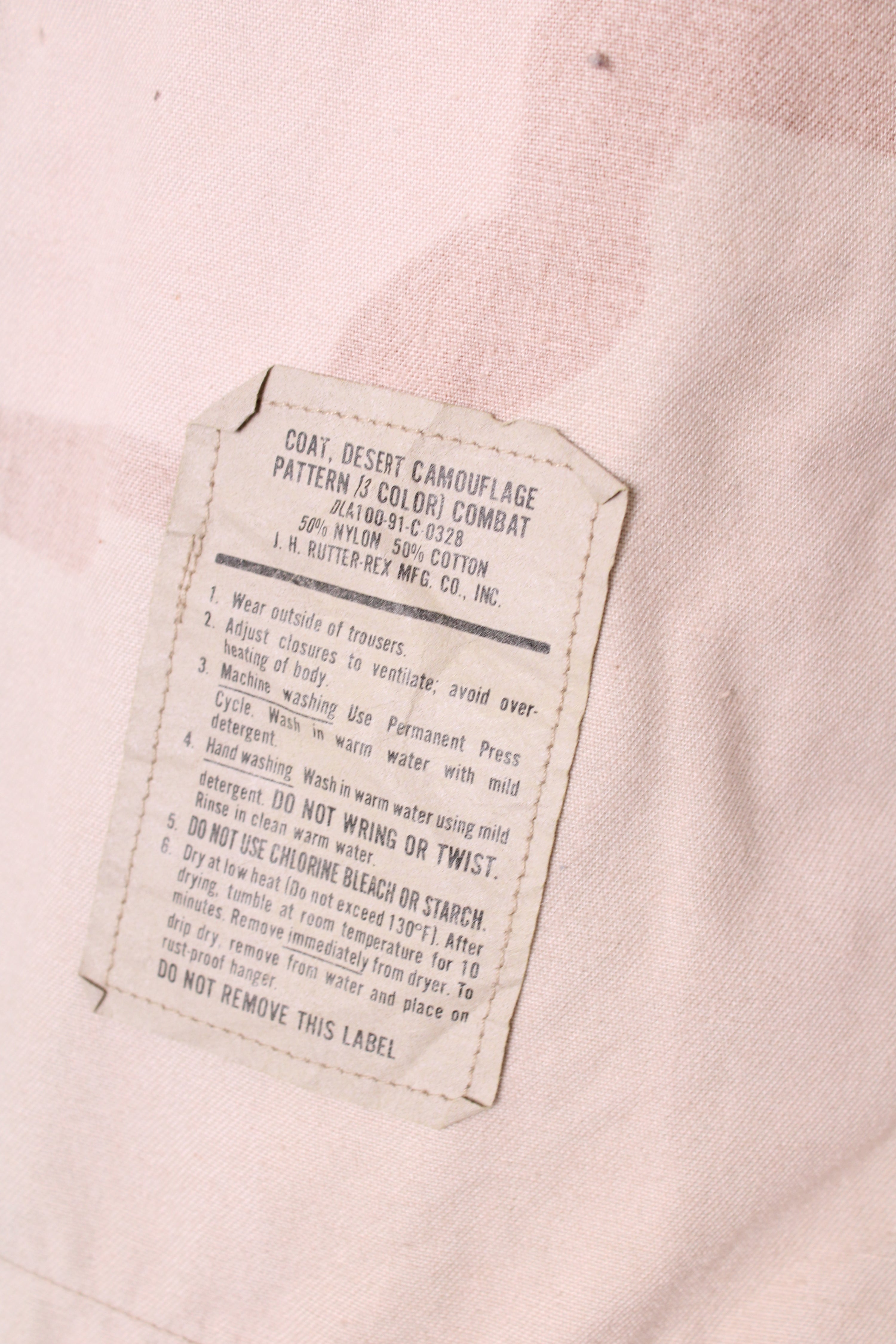 FIELD JACKET BDU US ARMY DESERT CAMO 3 COLORS - M REG