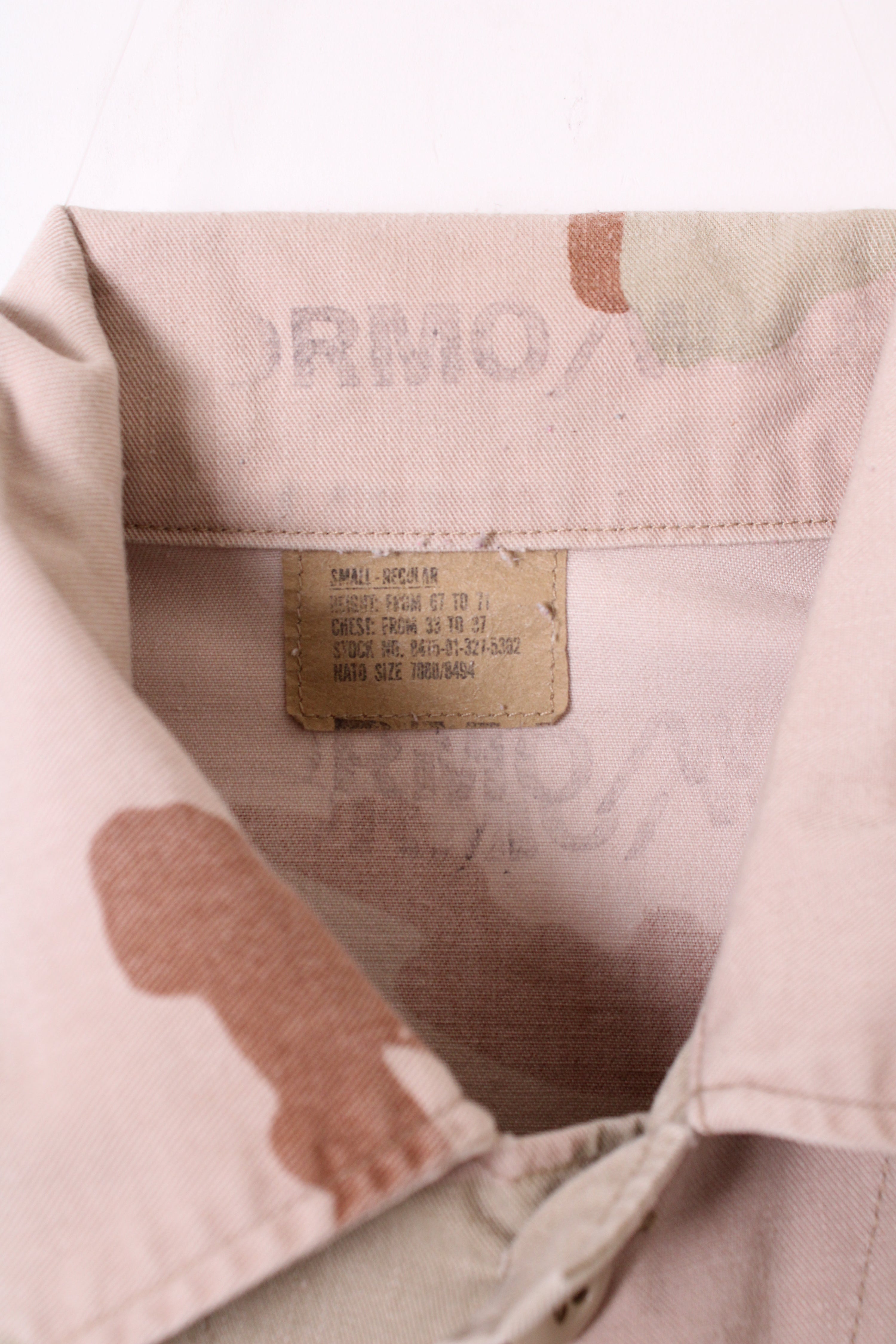 FIELD JACKET BDU US ARMY DESERT CAMO 3 COLORS - S