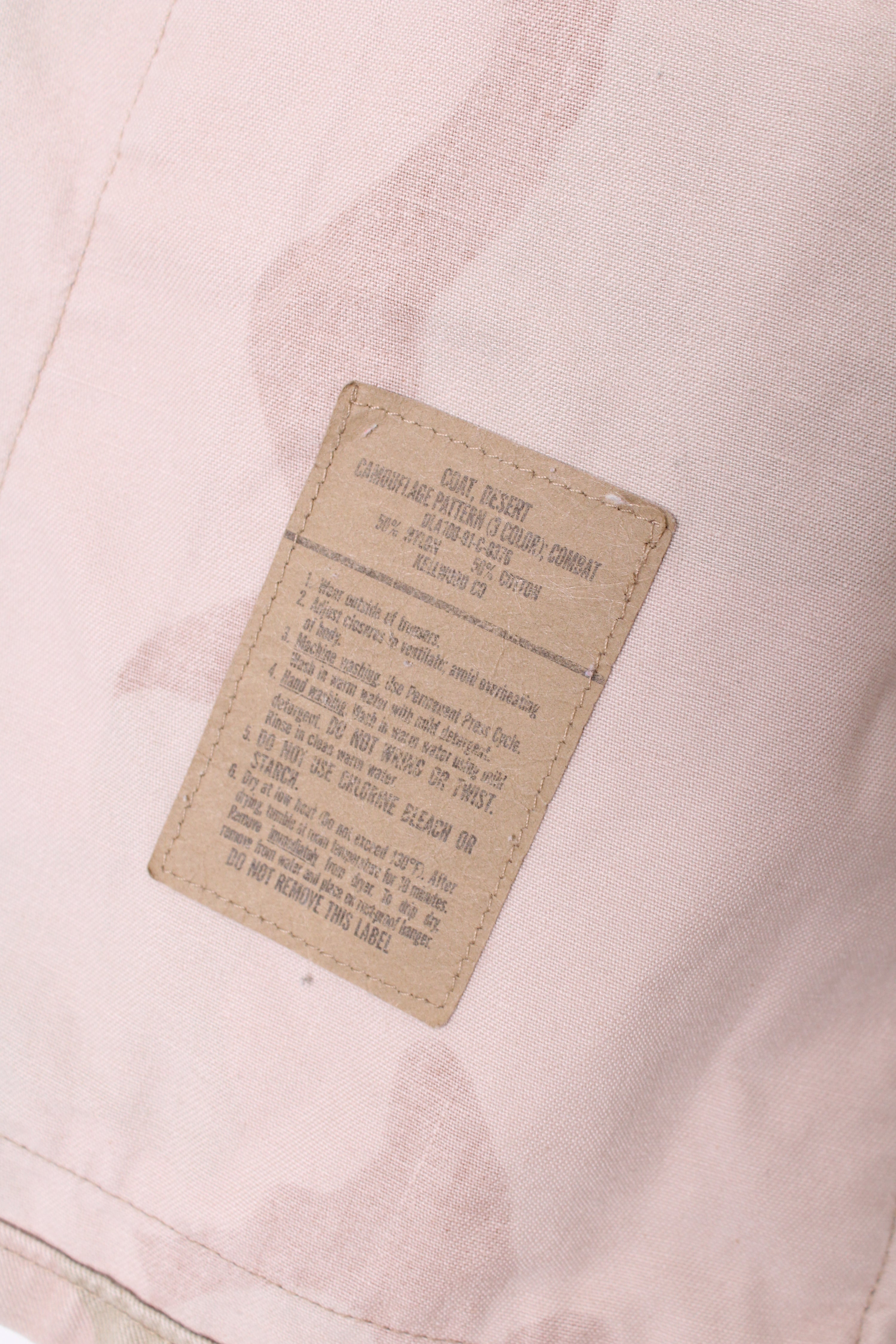 FIELD JACKET BDU US ARMY DESERT CAMO 3 COLORS - S