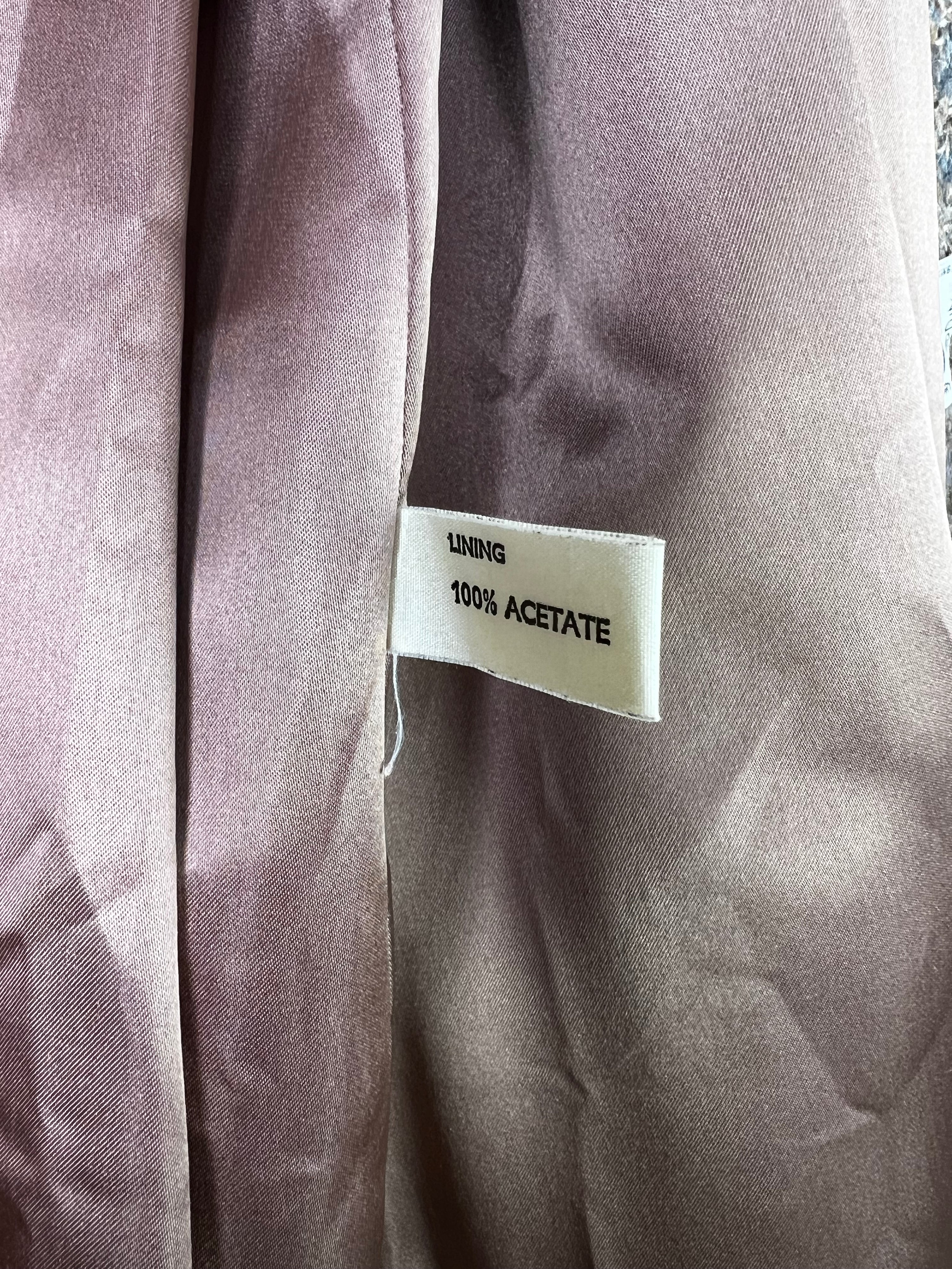 AQUASCUTUM VINTAGE PURE WOOL COAT TARTAN CHECK - S/M