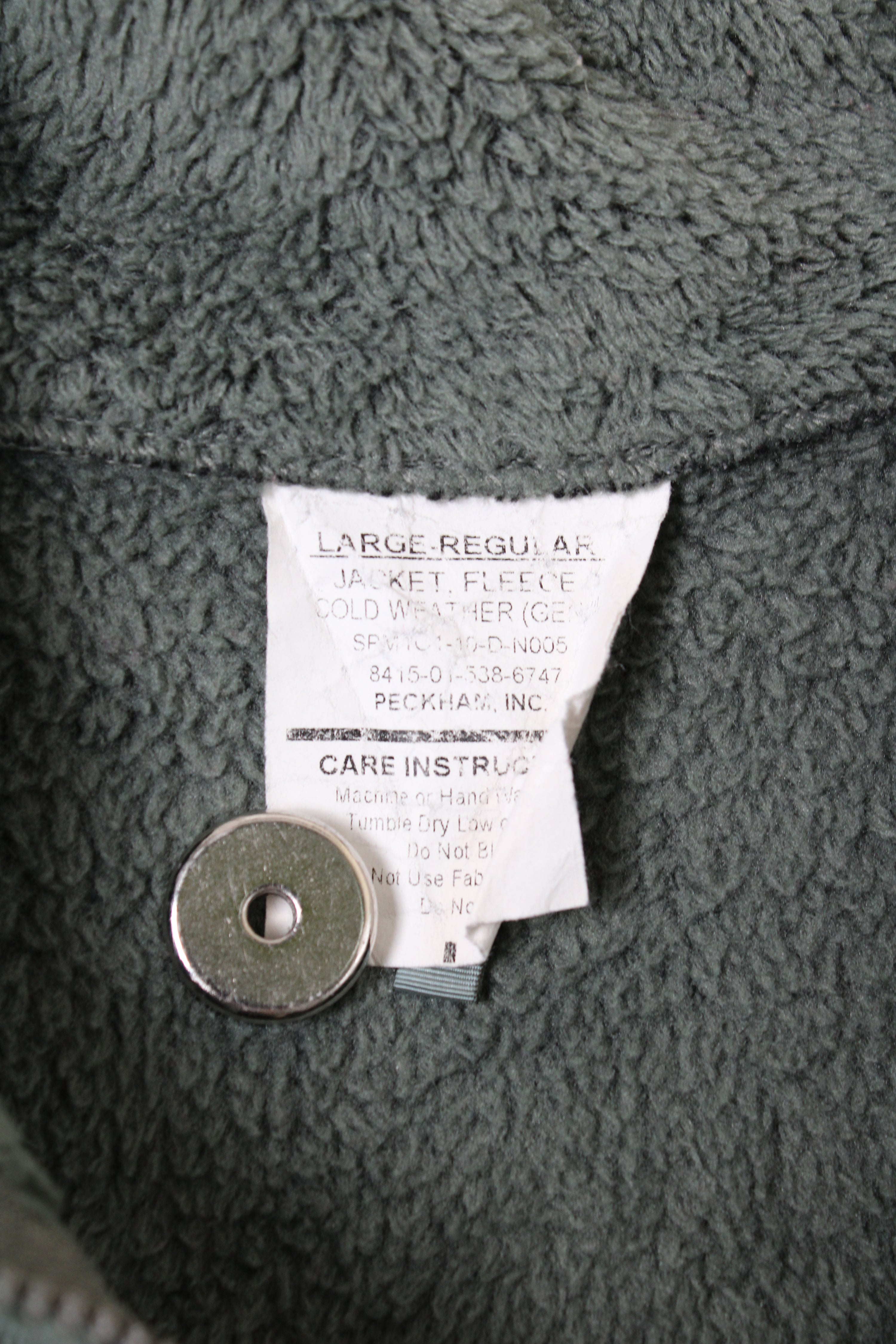 US ARMY GEN III POLARTEC FLEECE JACKET ECWCS - L