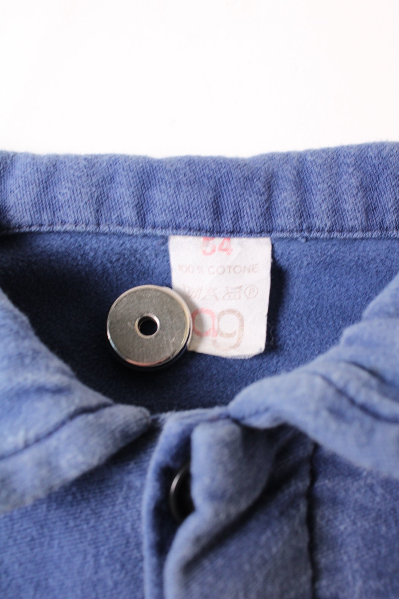 VINTAGE WORK CROPPED JACKET BLEU DE TRAVAIL - L/XL