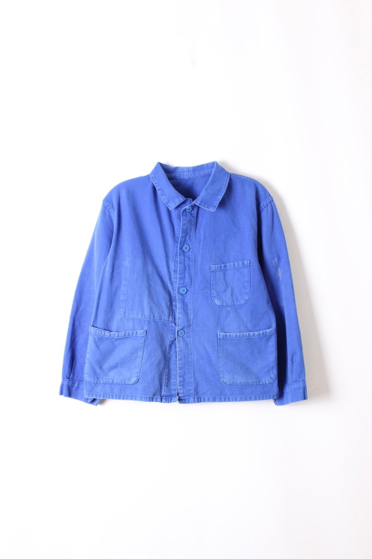 VINTAGE WORK CHORE JACKET BLEU DE TRAVAIL - XS/S
