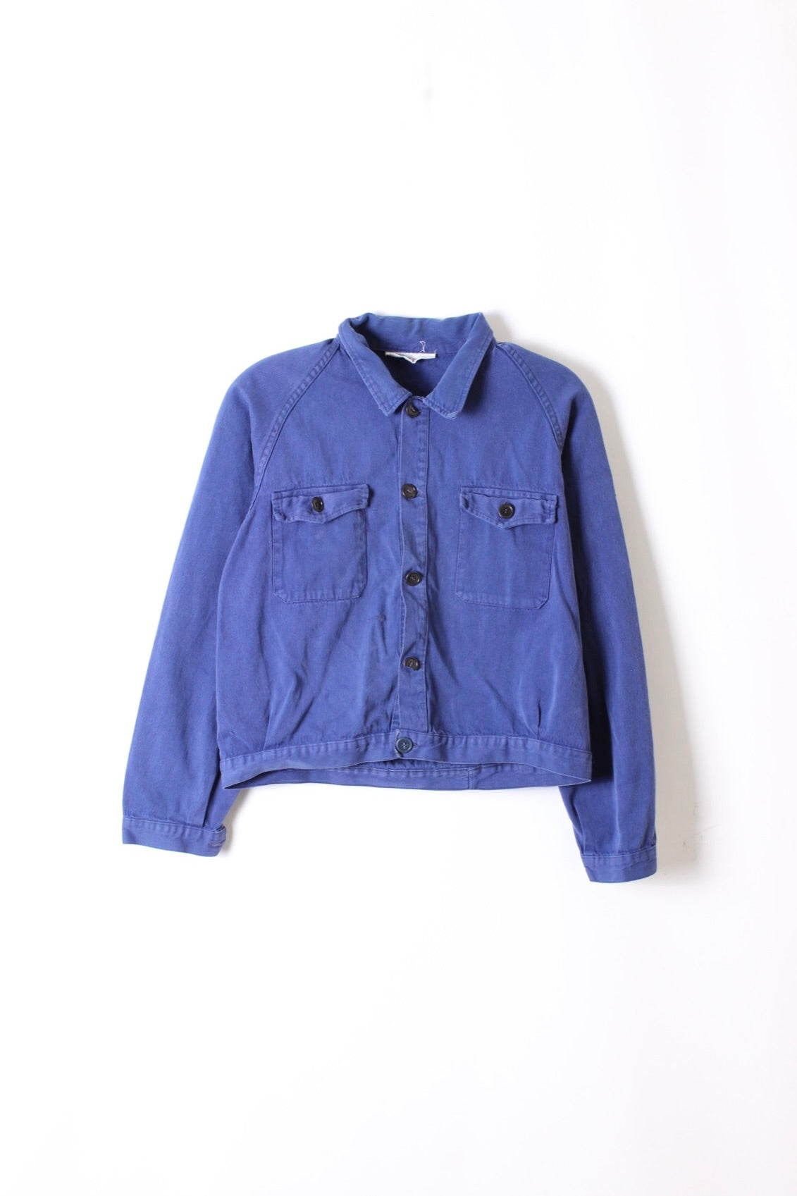 VINTAGE WORK CROPPED JACKET BLEU DE TRAVAIL - S/M