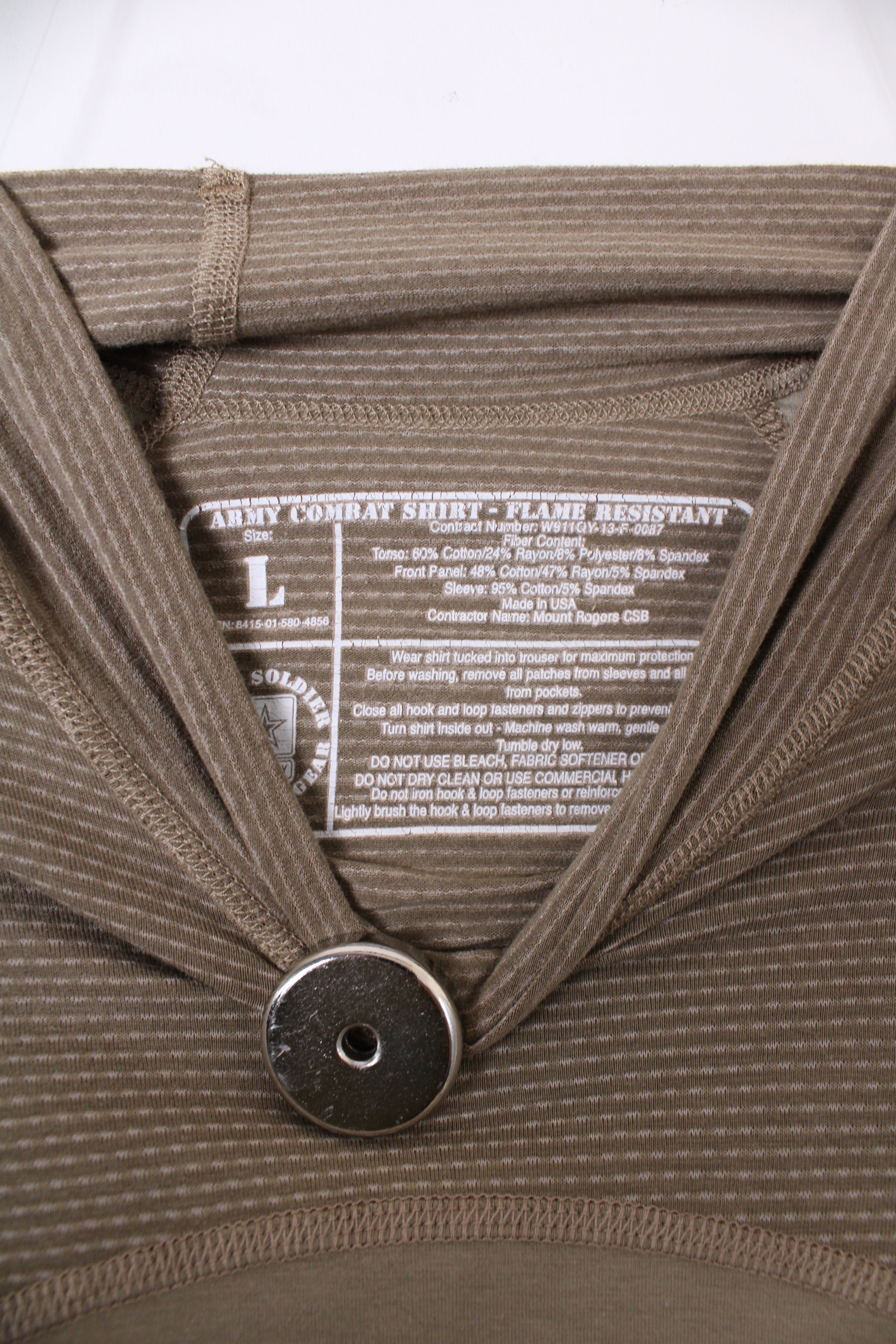 US ARMY MULTICAM COMBAT SHIRT - L