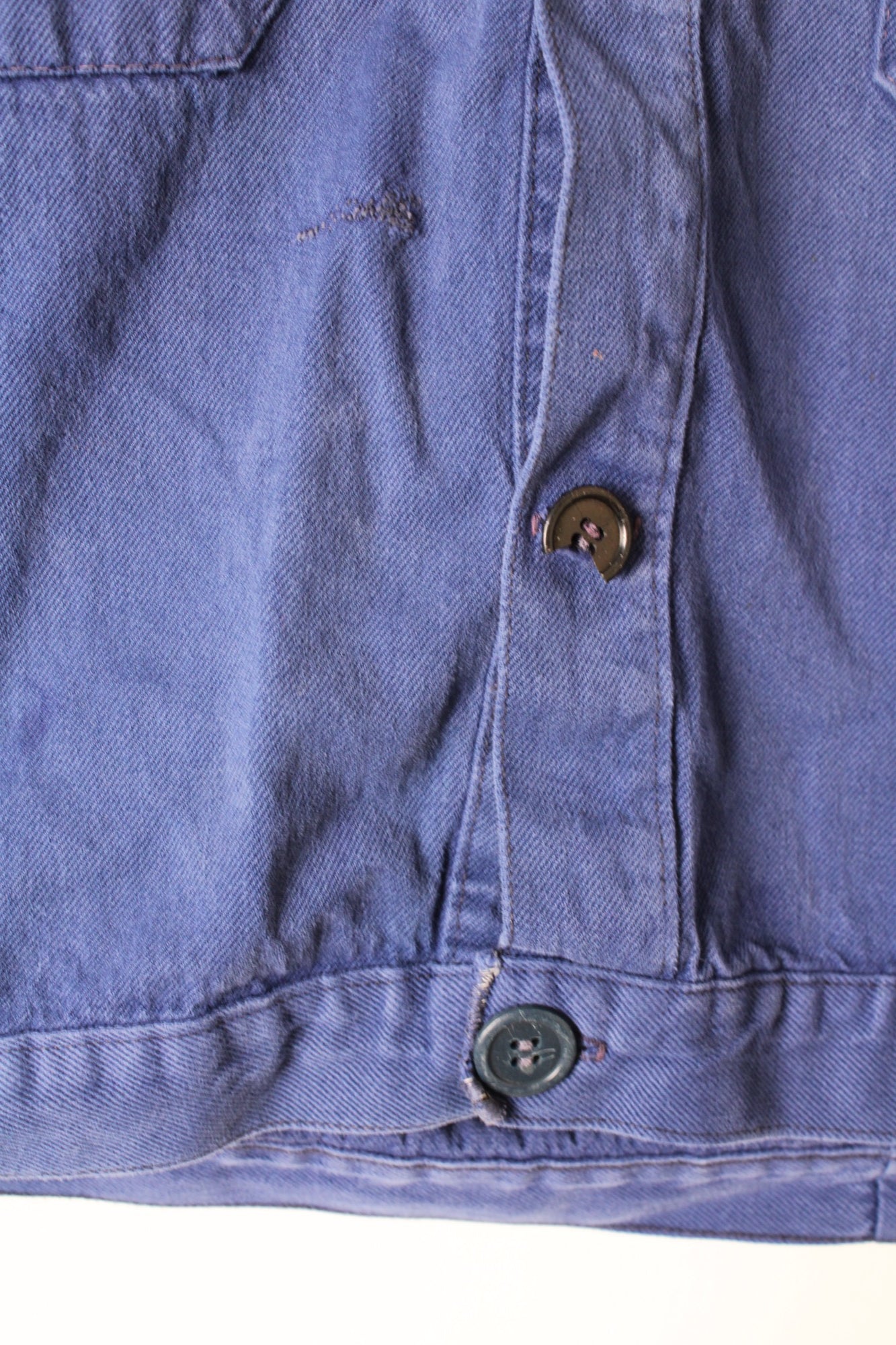 VINTAGE WORK CROPPED JACKET BLEU DE TRAVAIL - S/M
