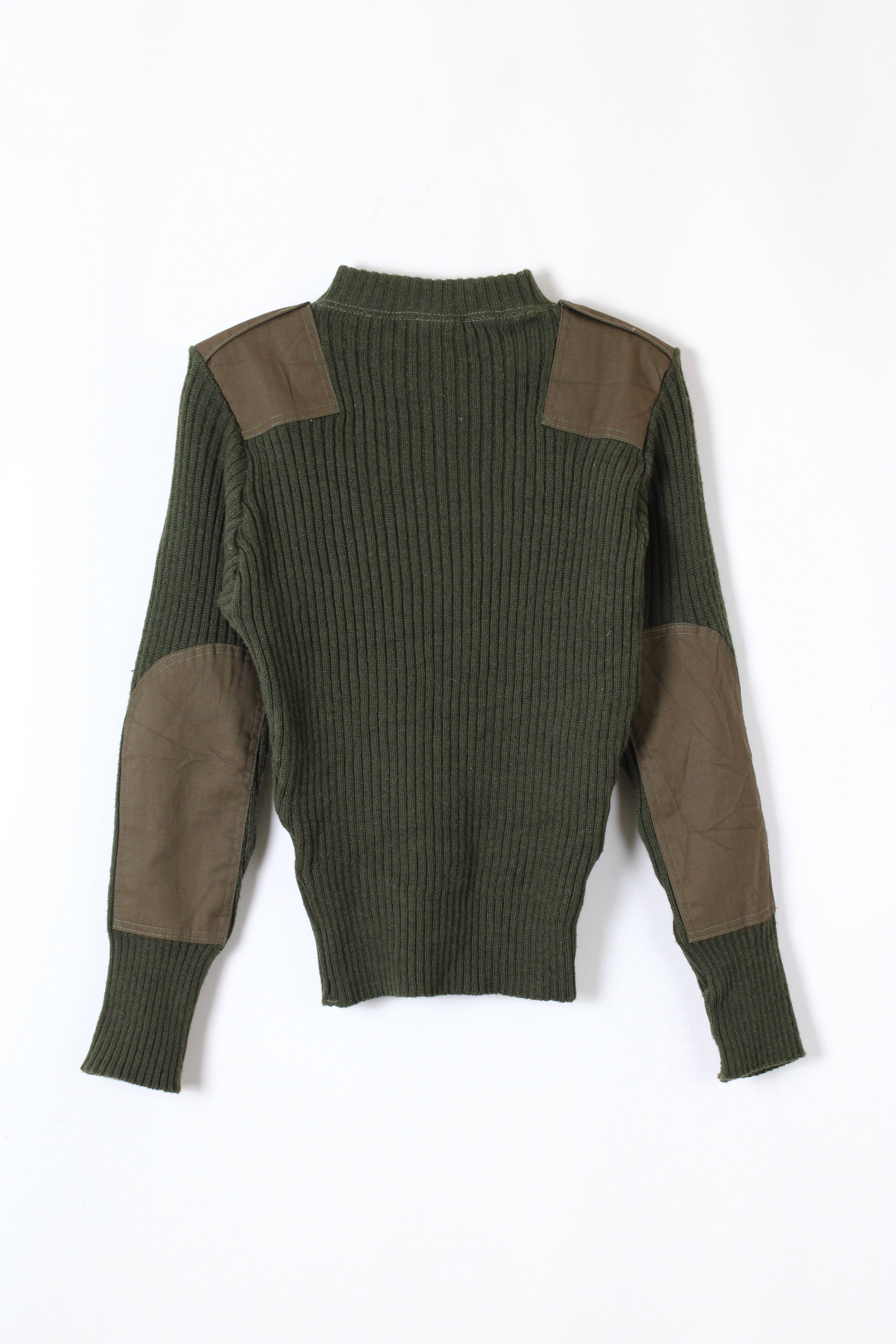 US ARMY VINTAGE SWEATER OLIVE GREEN - M/L