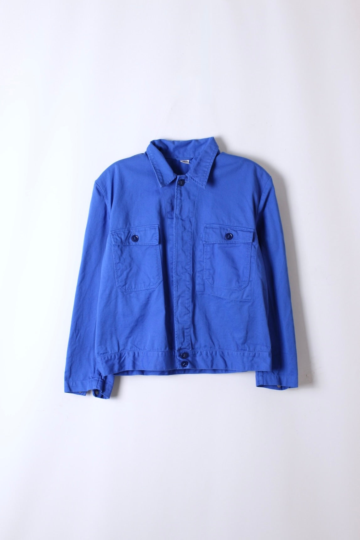 VINTAGE WORK CROPPED JACKET BLEU DE TRAVAIL - L/XL