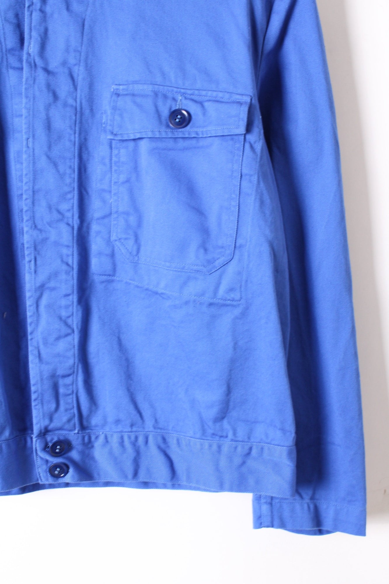 VINTAGE WORK CROPPED JACKET BLEU DE TRAVAIL - L/XL