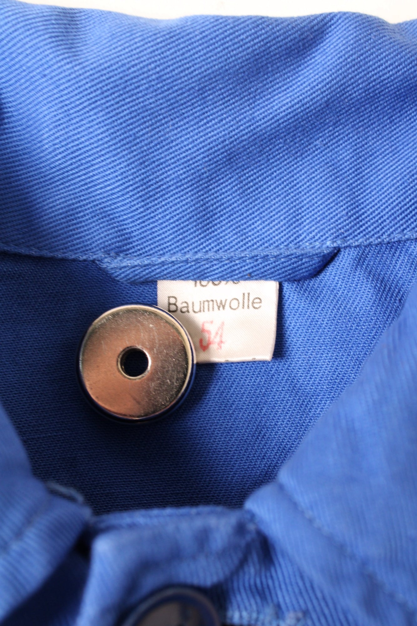 VINTAGE WORK CROPPED JACKET BLEU DE TRAVAIL - L/XL