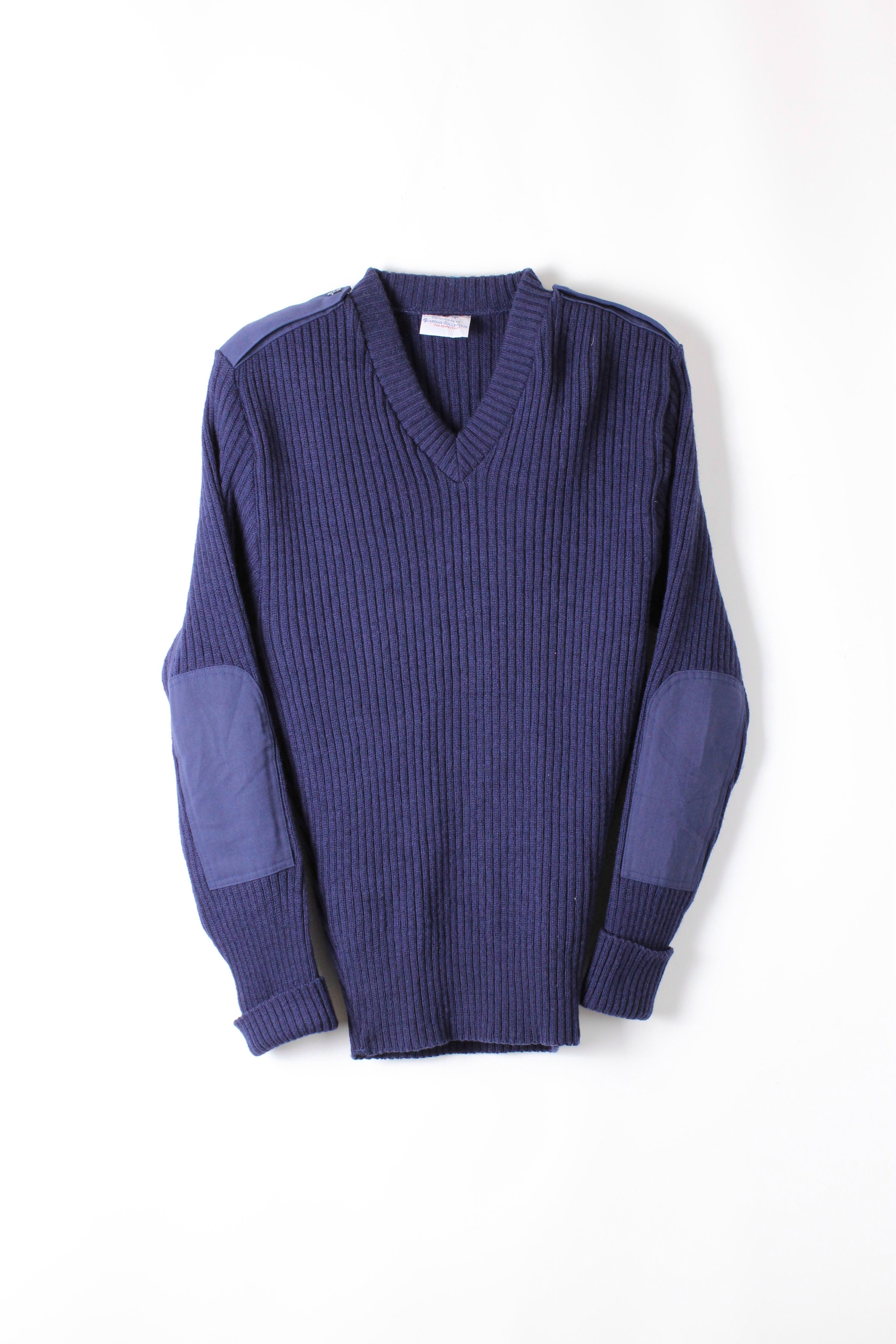 US ARMY VINTAGE SWEATER NAVY BLUE - M/L