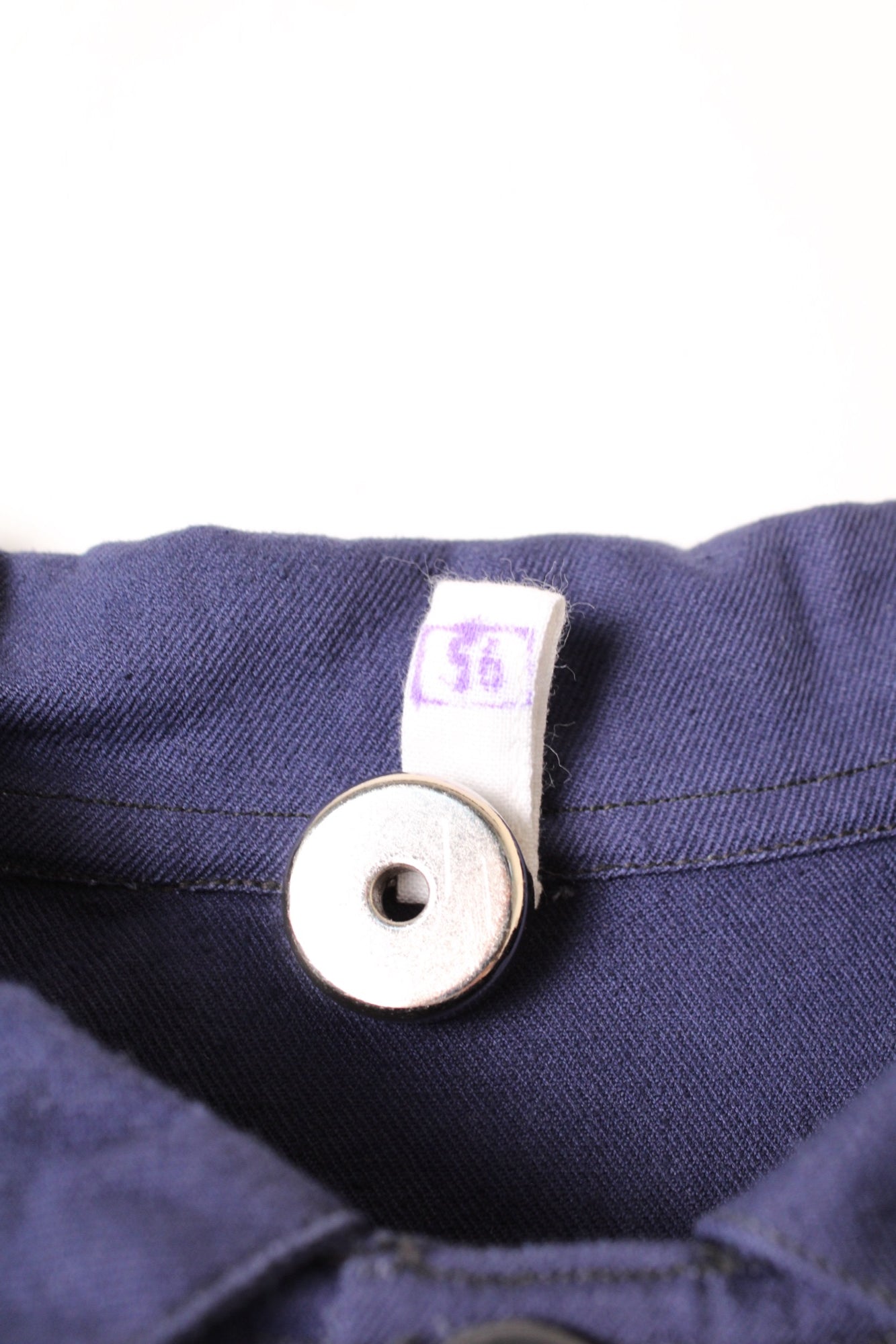 VINTAGE WORK SHIRT JACKET BLEU DE TRAVAIL - L/XL