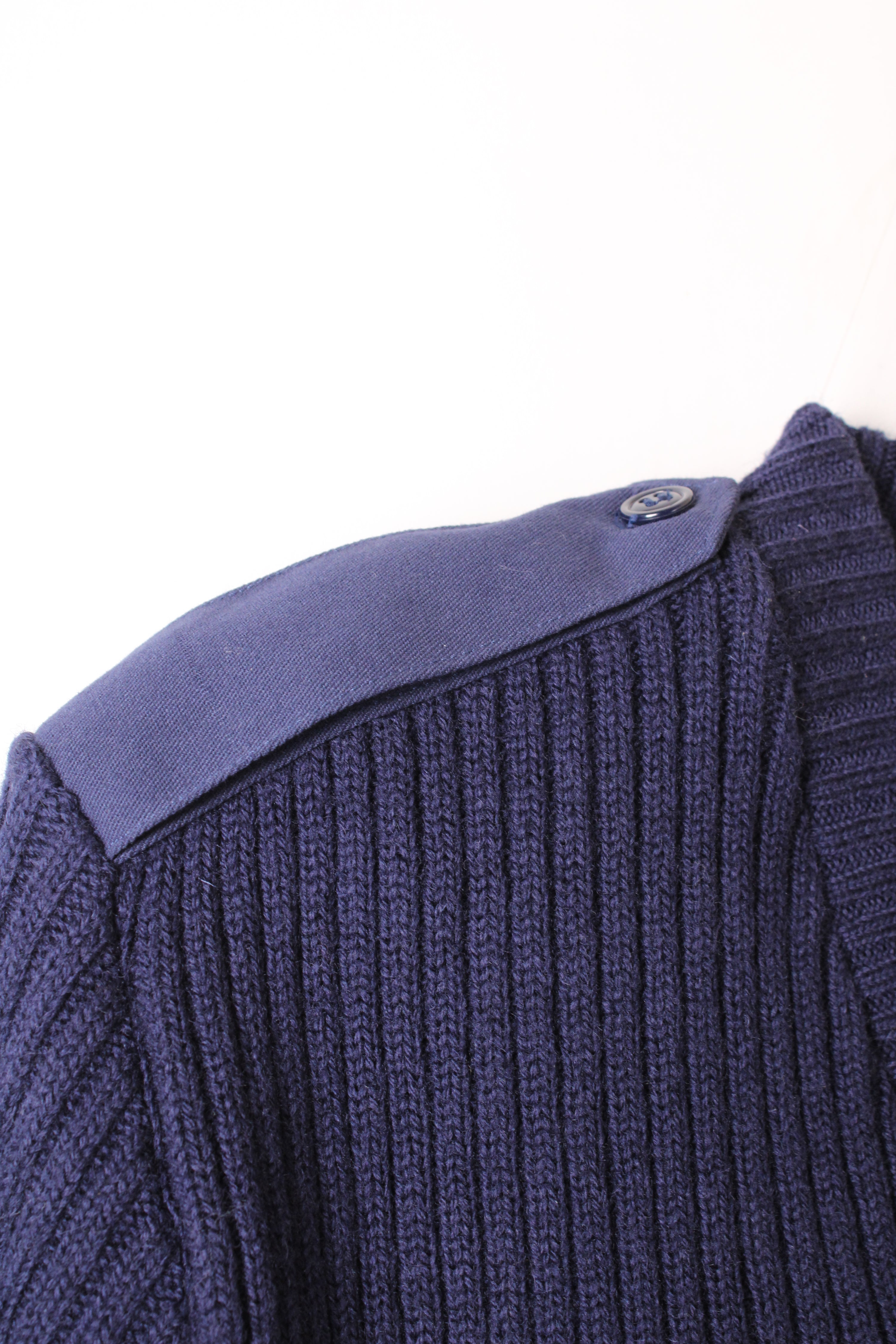 US ARMY VINTAGE SWEATER NAVY BLUE - M/L