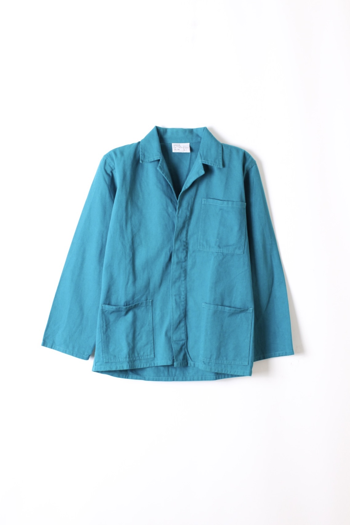 VINTAGE WORK CHORE JACKET GREEN - M/L
