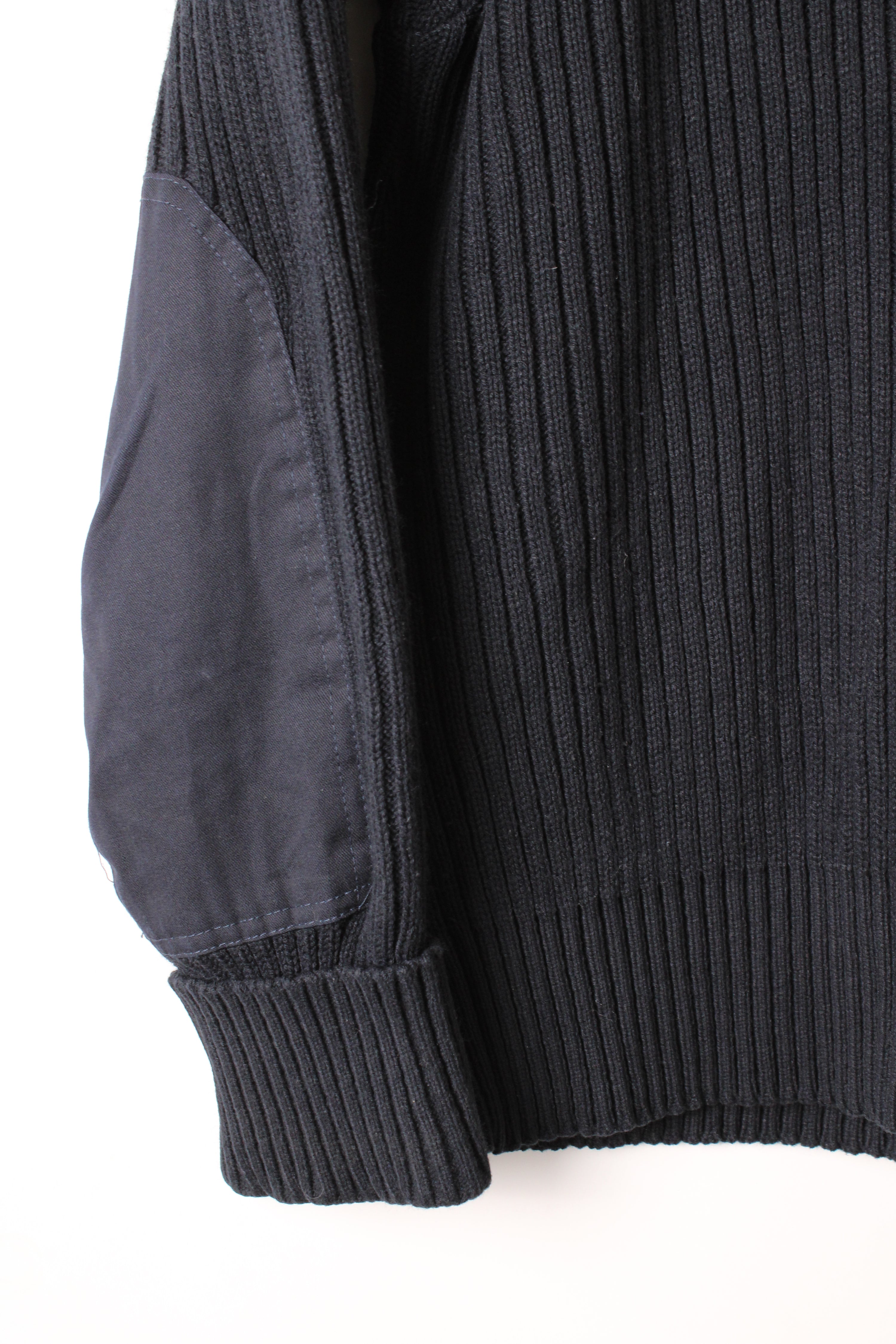 US ARMY VINTAGE SWEATER NAVY BLUE MADE IN USA - XXL