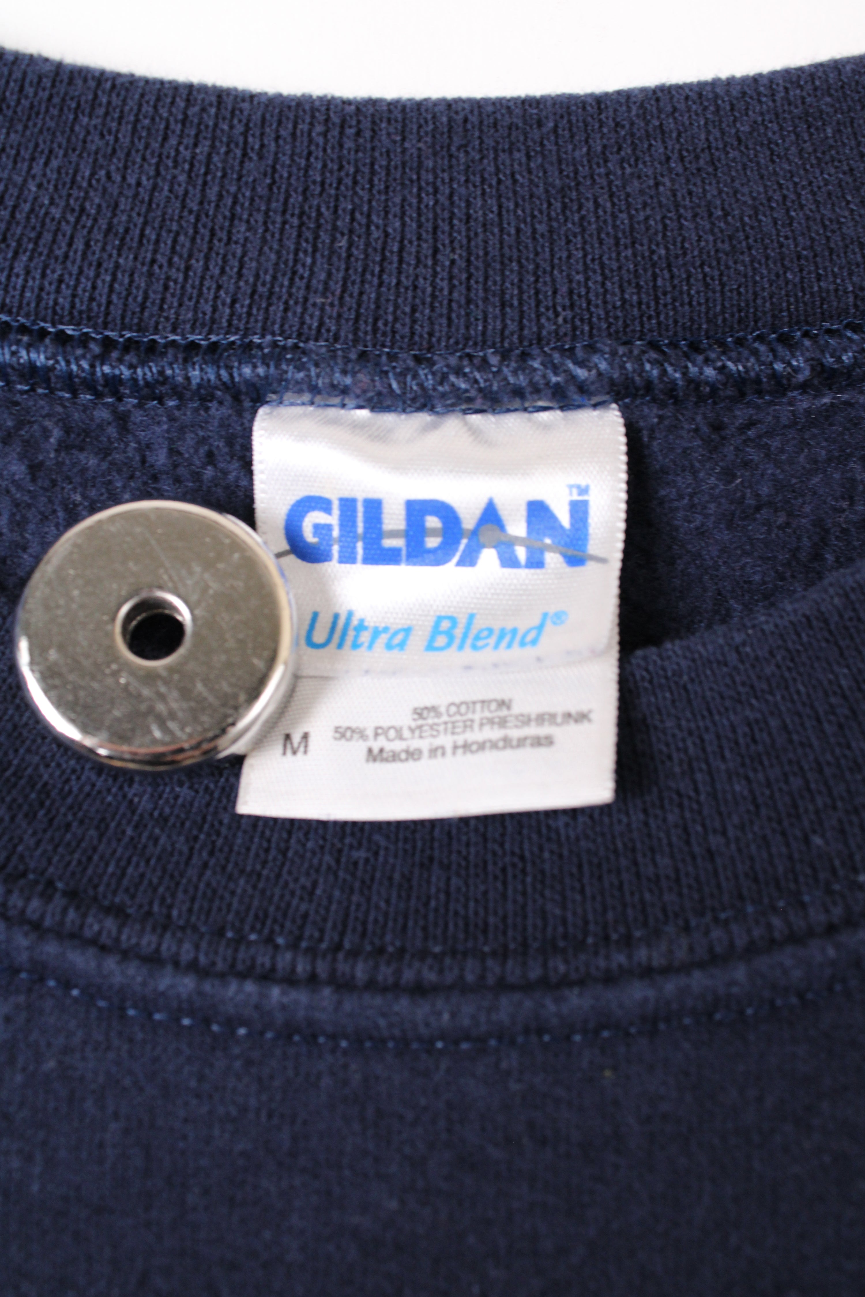 US FIREMAN VINTAGE SWEATSHIRT BLUE - M