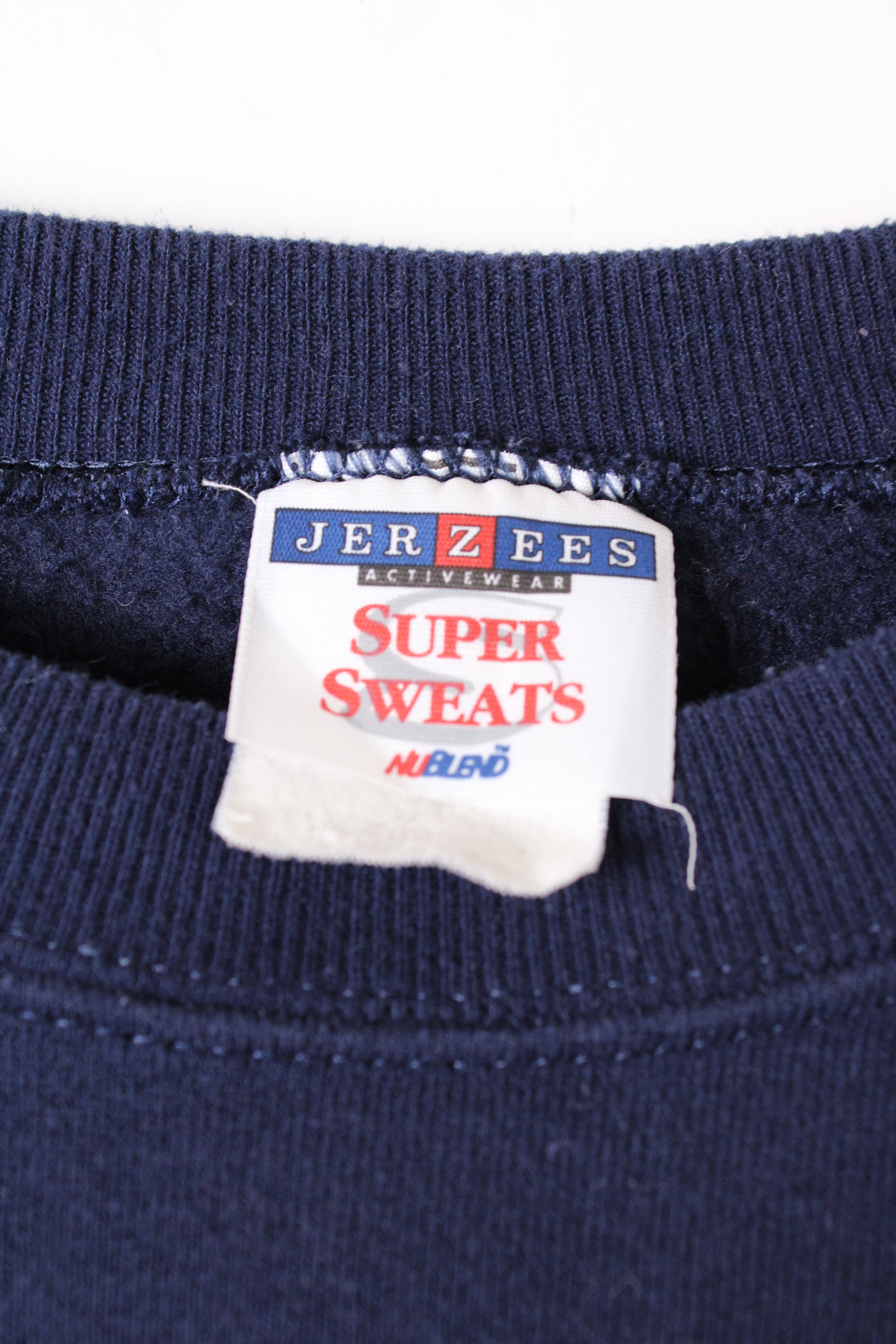 US FIREMAN VINTAGE SWEATSHIRT BLUE - XXL