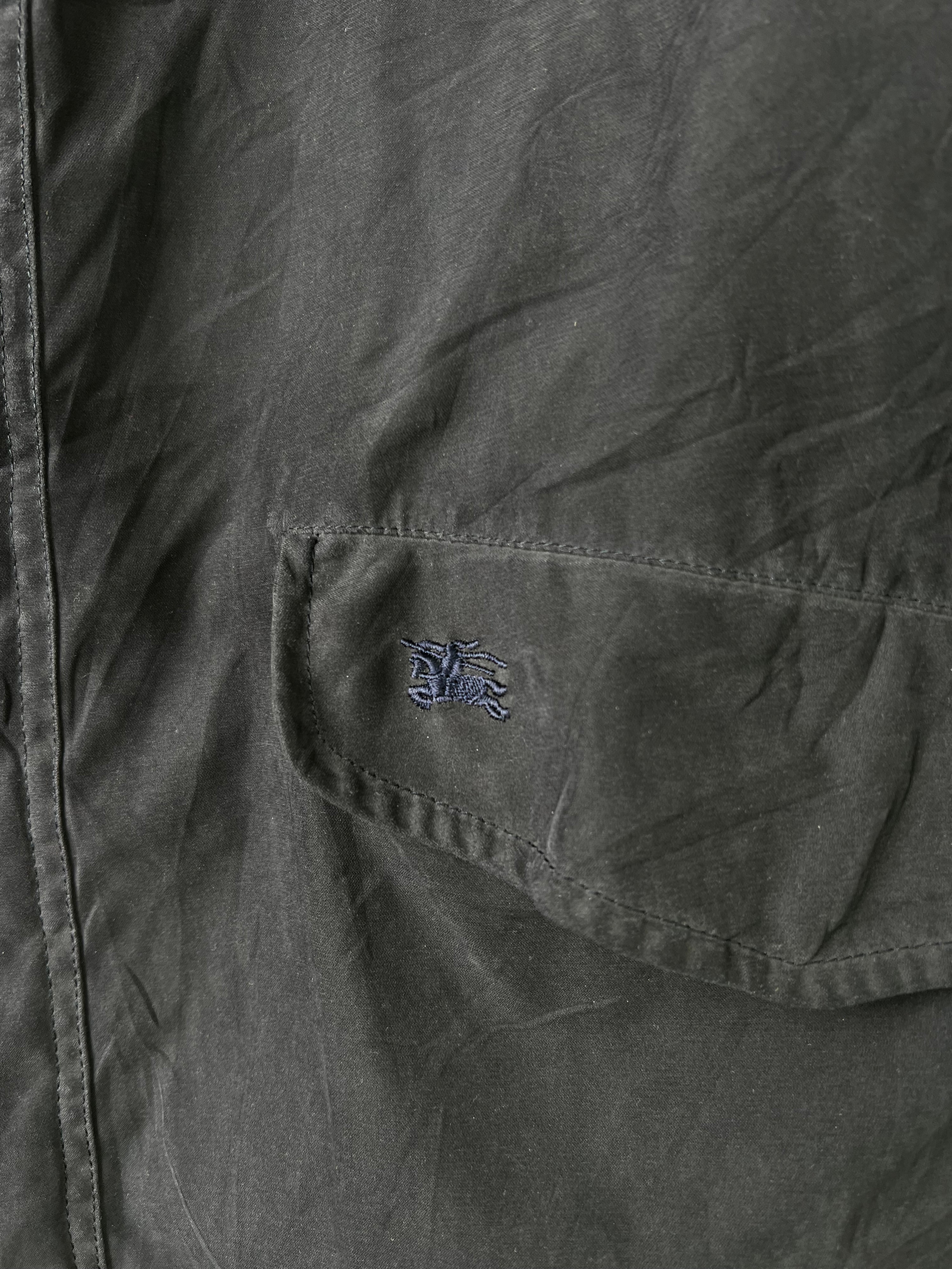 BURBERRY VINTAGE MID LENGTH COAT BLUE - M/L