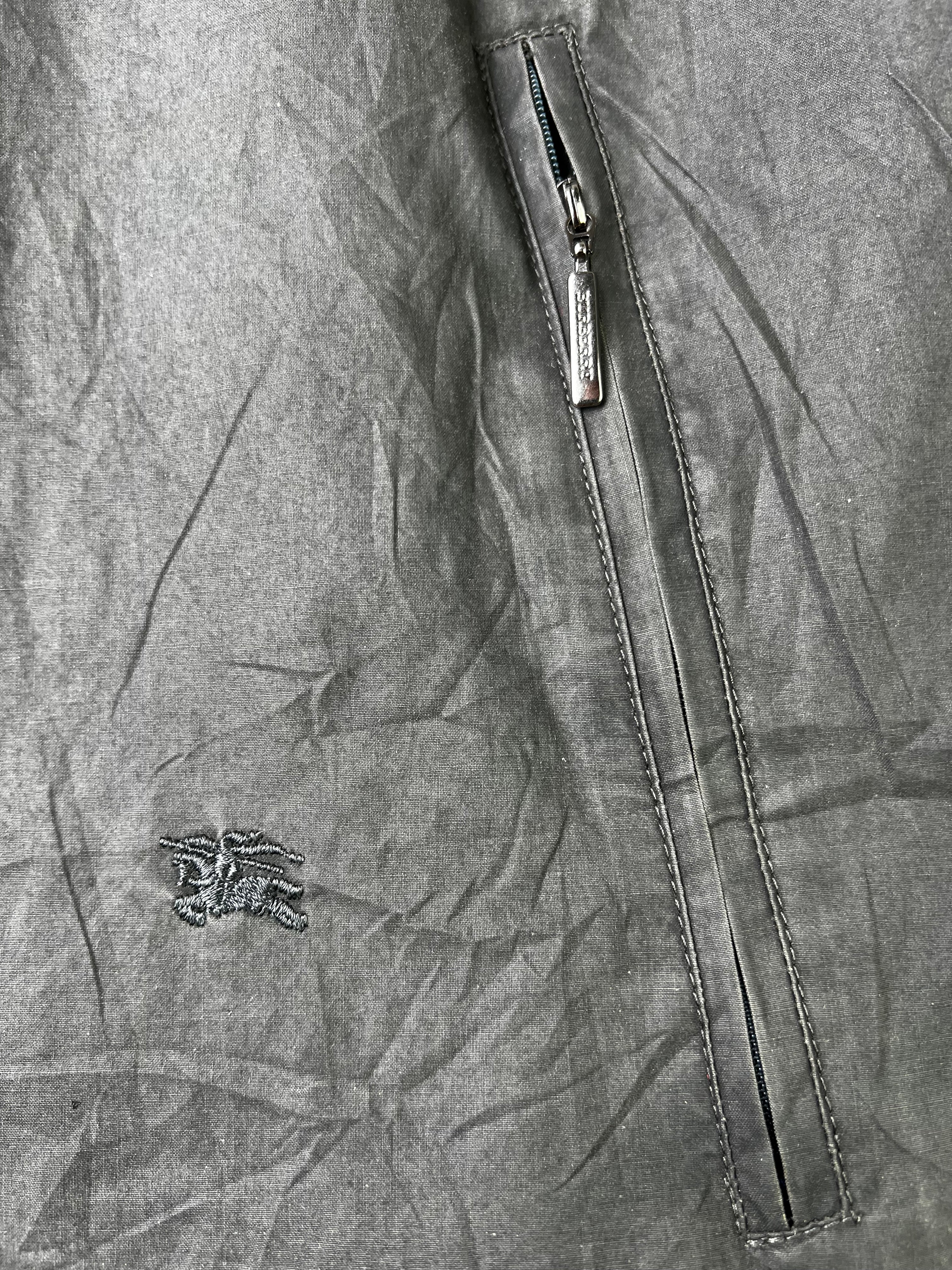 BURBERRY VINTAGE JACKET WITH COATING GRAY - L/XL