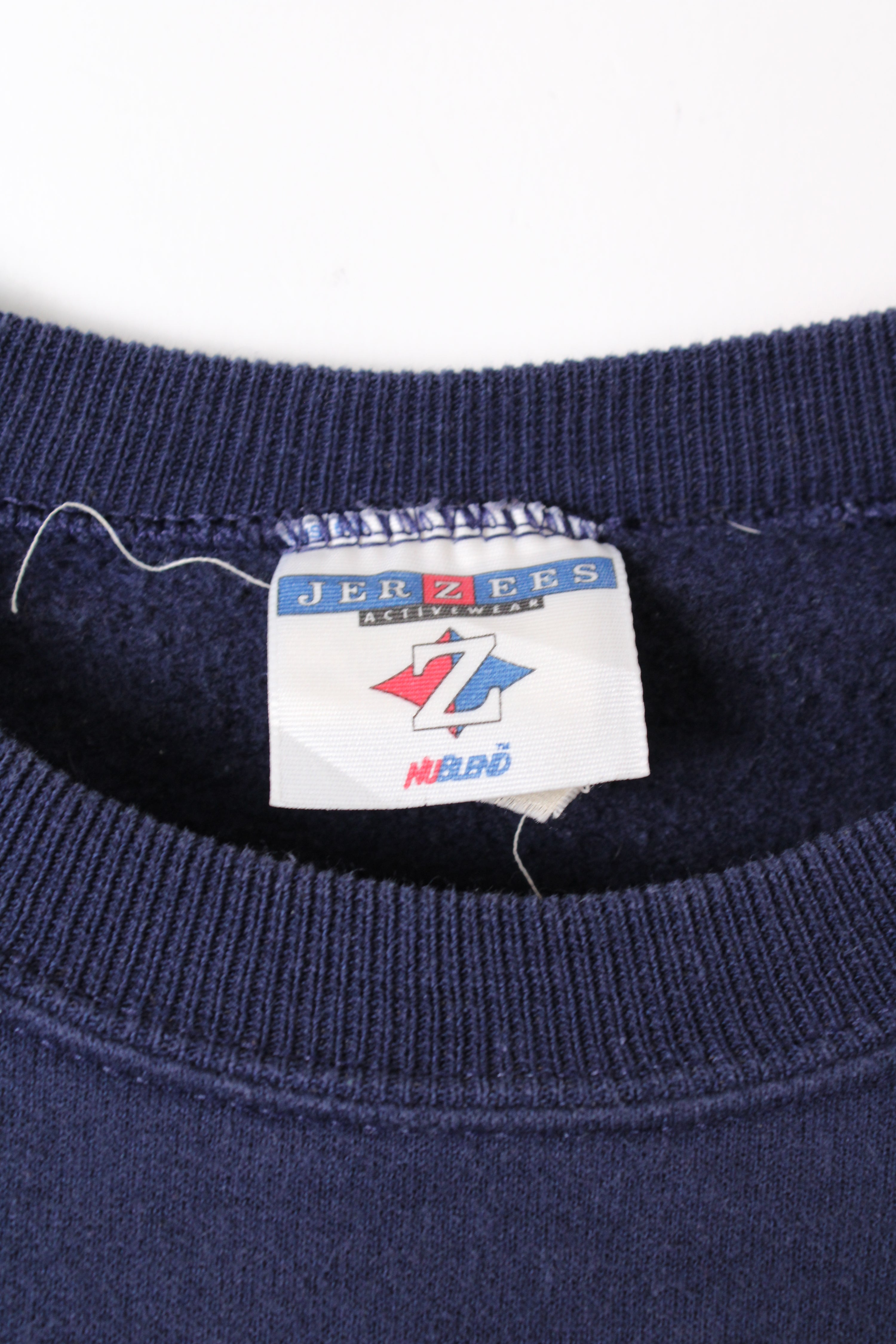 US FIREMAN VINTAGE SWEATSHIRT BLUE - L