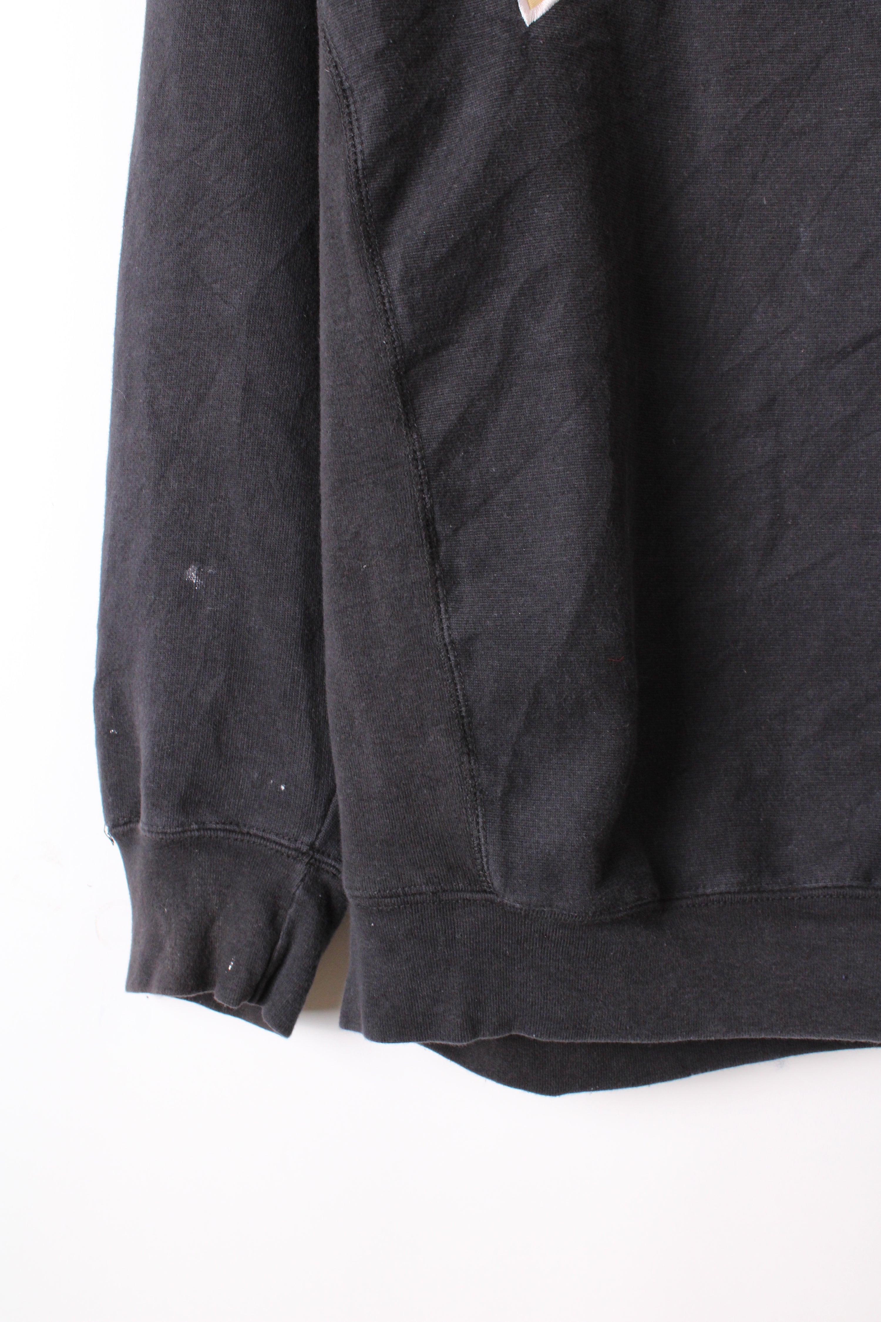 VINTAGE ARMY SWEATSHIRT BLACK - XL