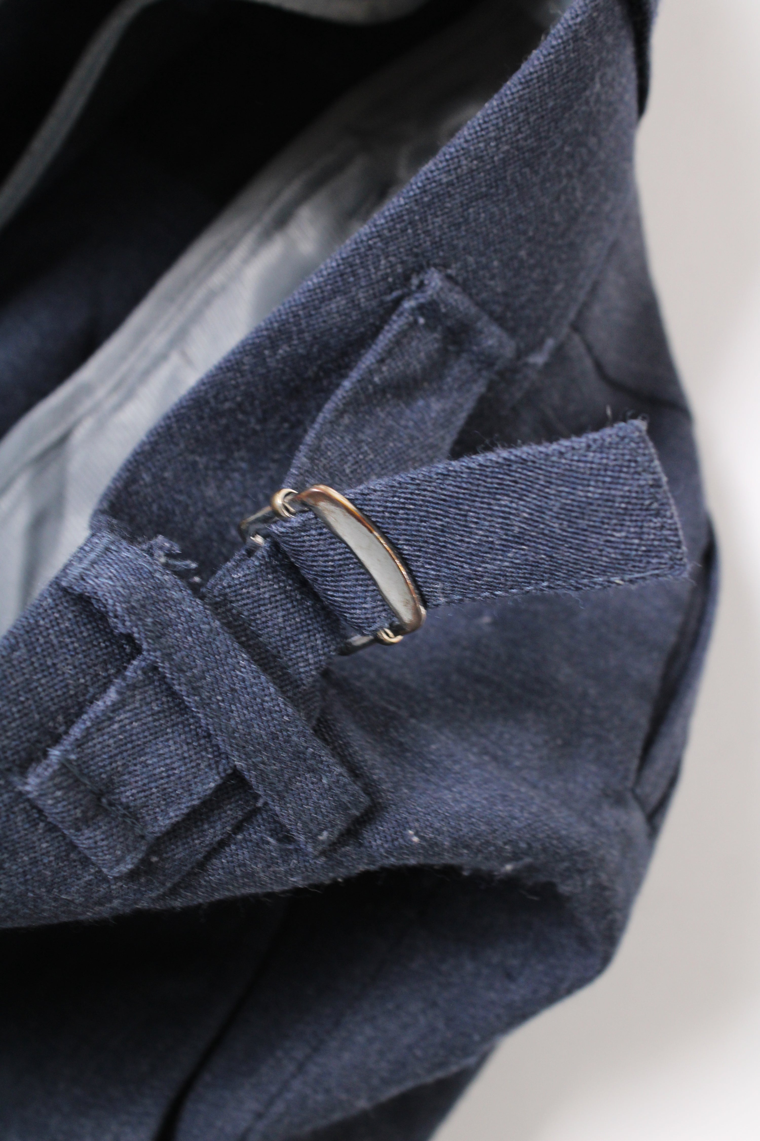 BRITISH AIR FORCE WOOL TAILOR PANTS BLUE
