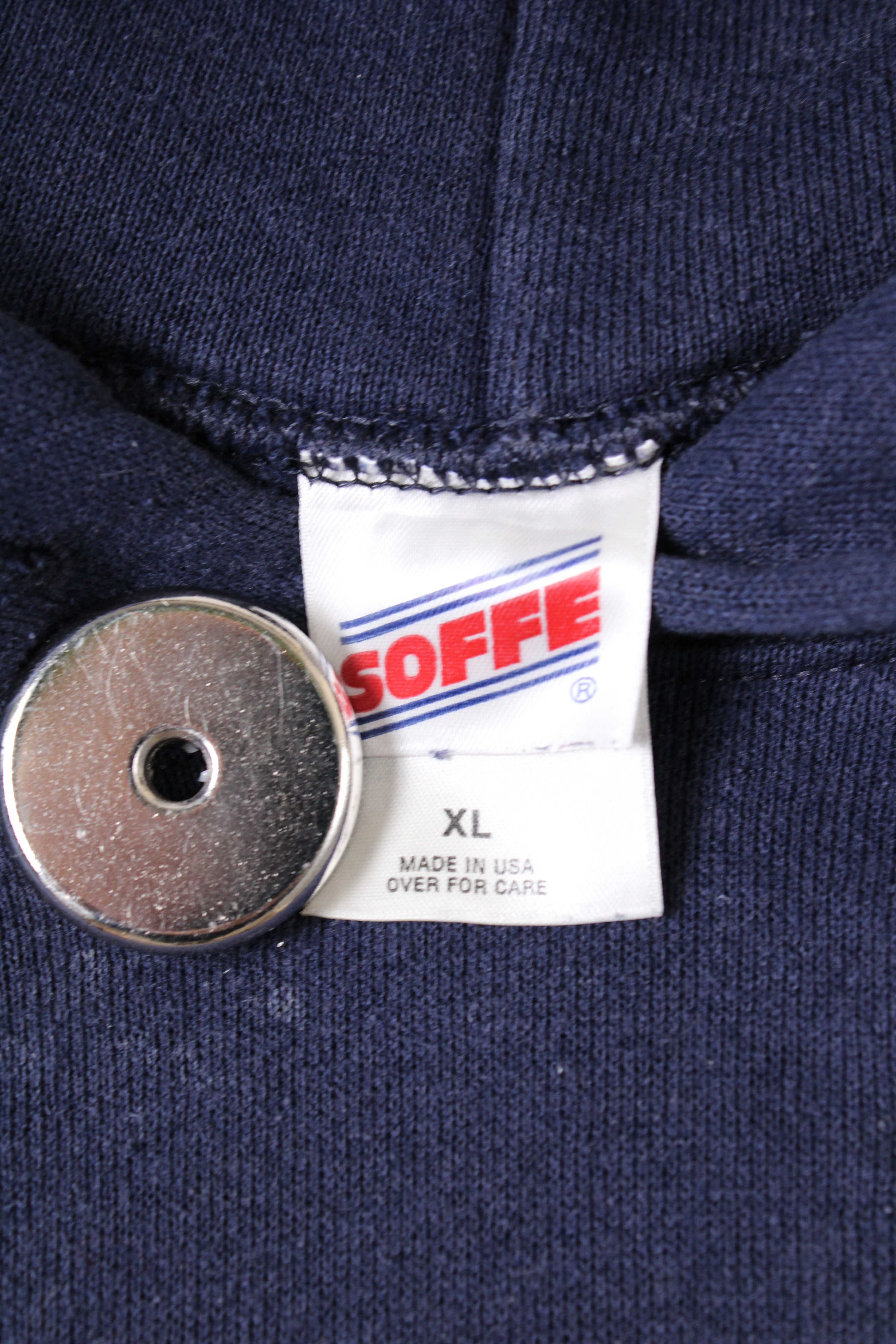 US NAVY VINTAGE HOODIE BLUE - XL