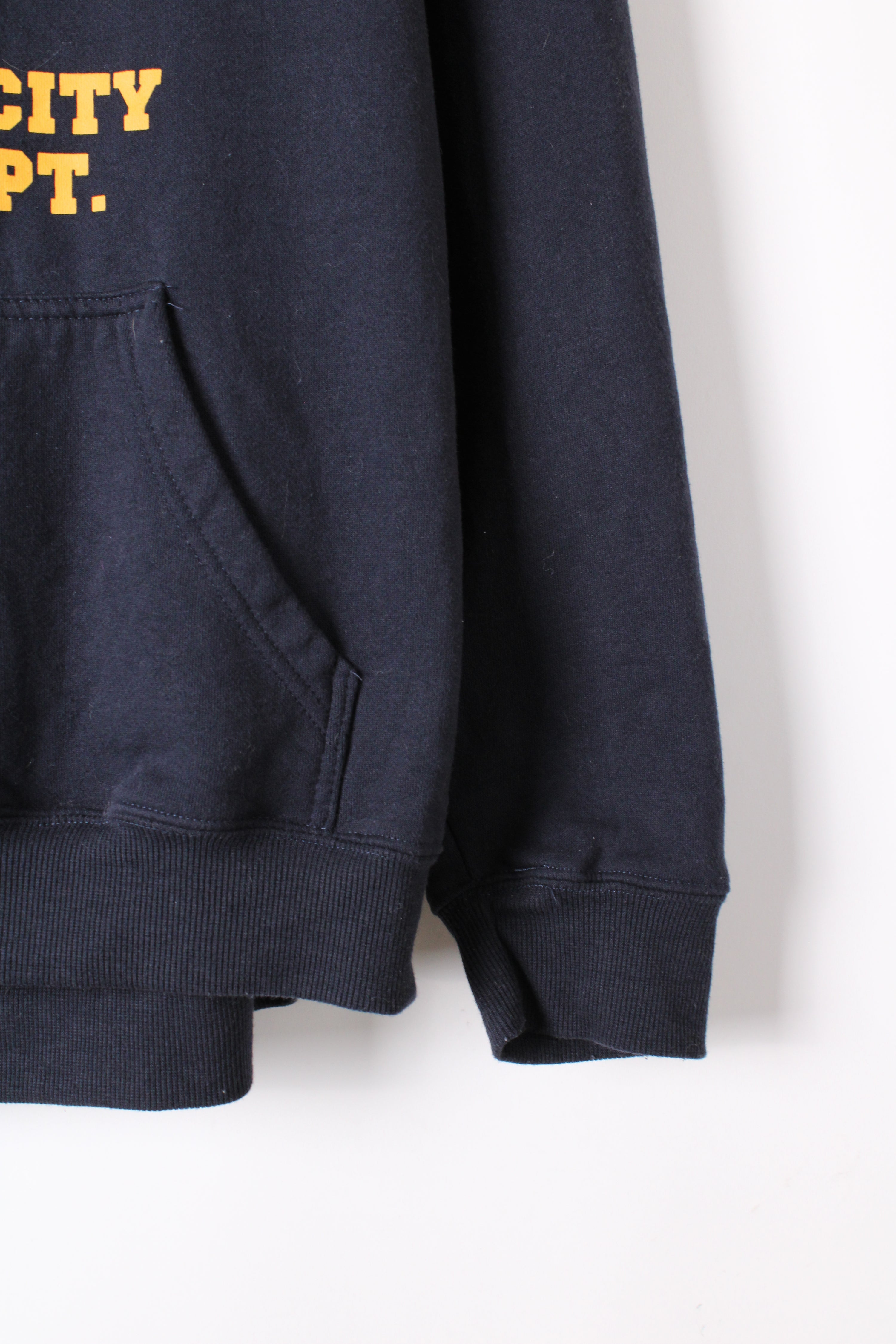 NYPD VINTAGE HOODIE BLUE - L