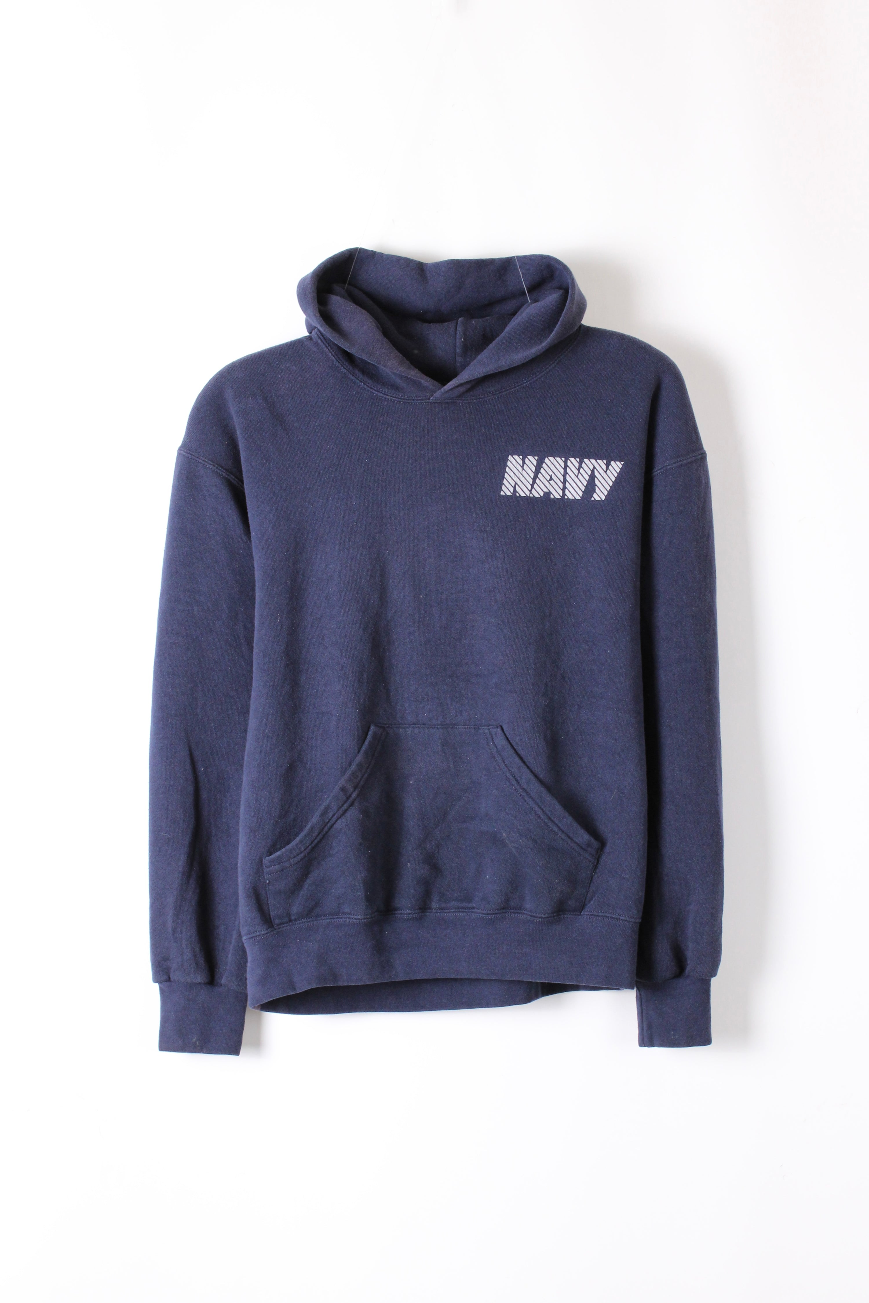 US NAVY VINTAGE HOODIE BLUE - M