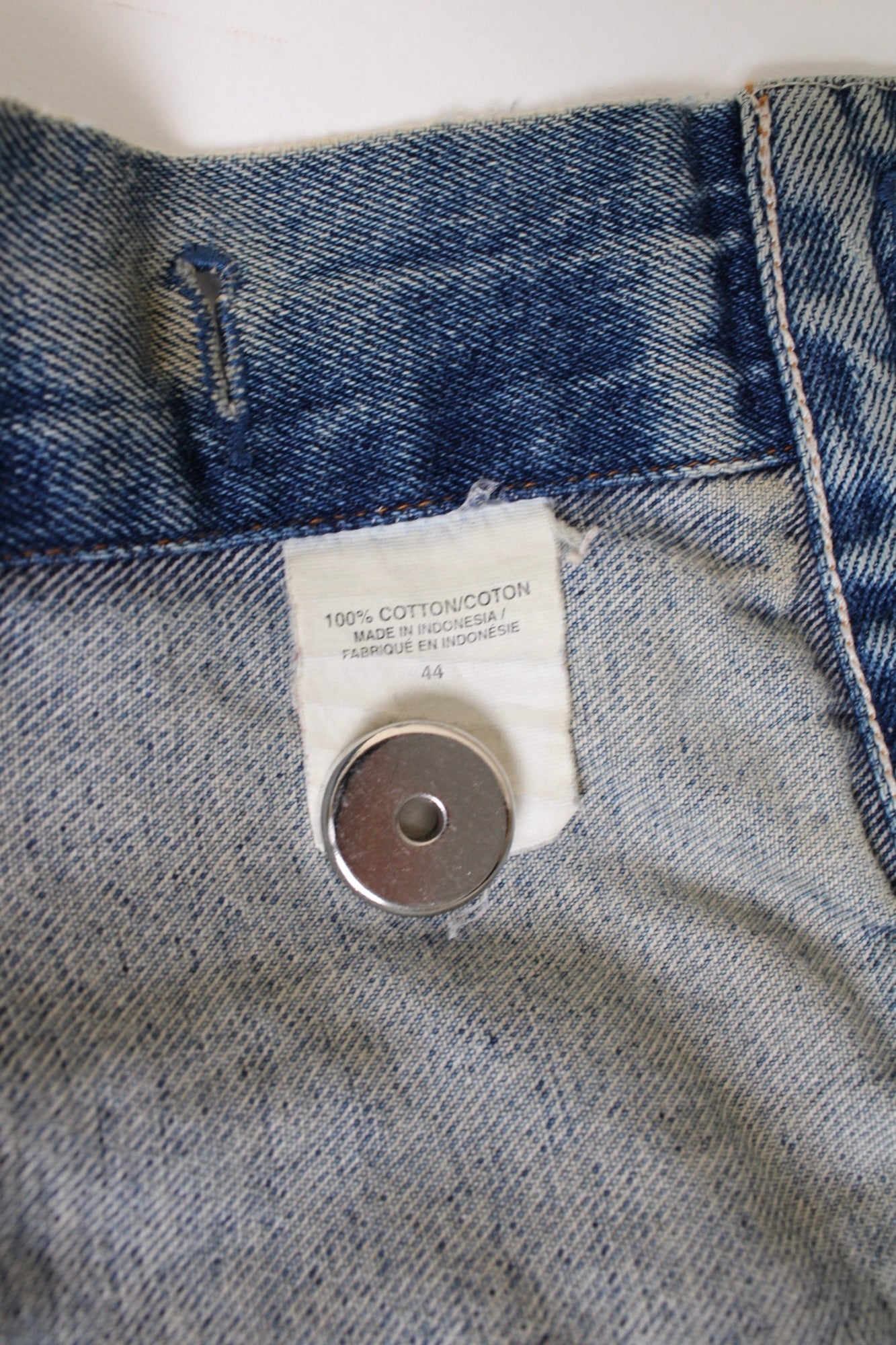 LEVIS VINTAGE DENIM TRUCKER JACKET VTG ORANGE TAB - M/L