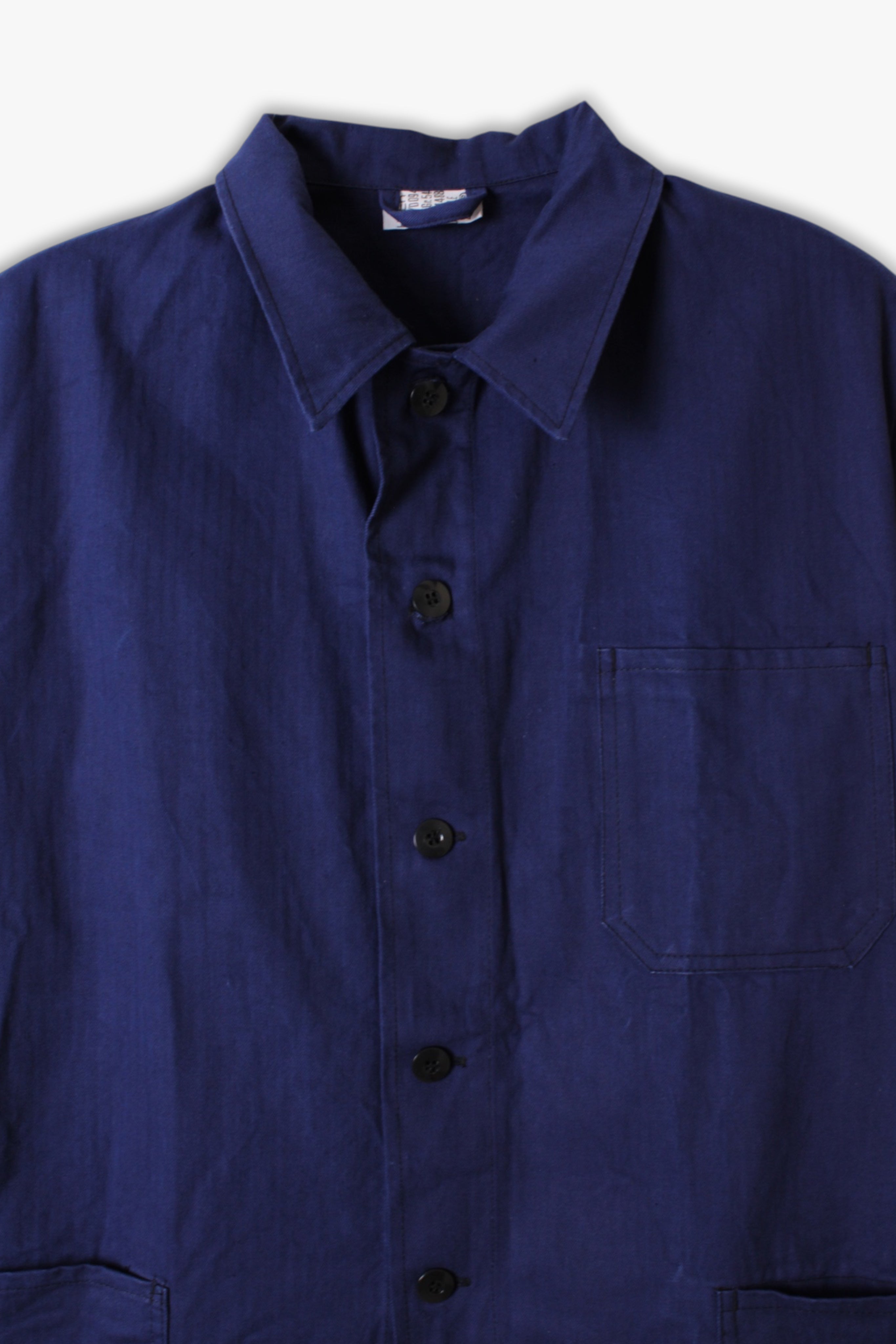 VINTAGE WORK CHORE JACKET HBT BLEU DE TRAVAIL