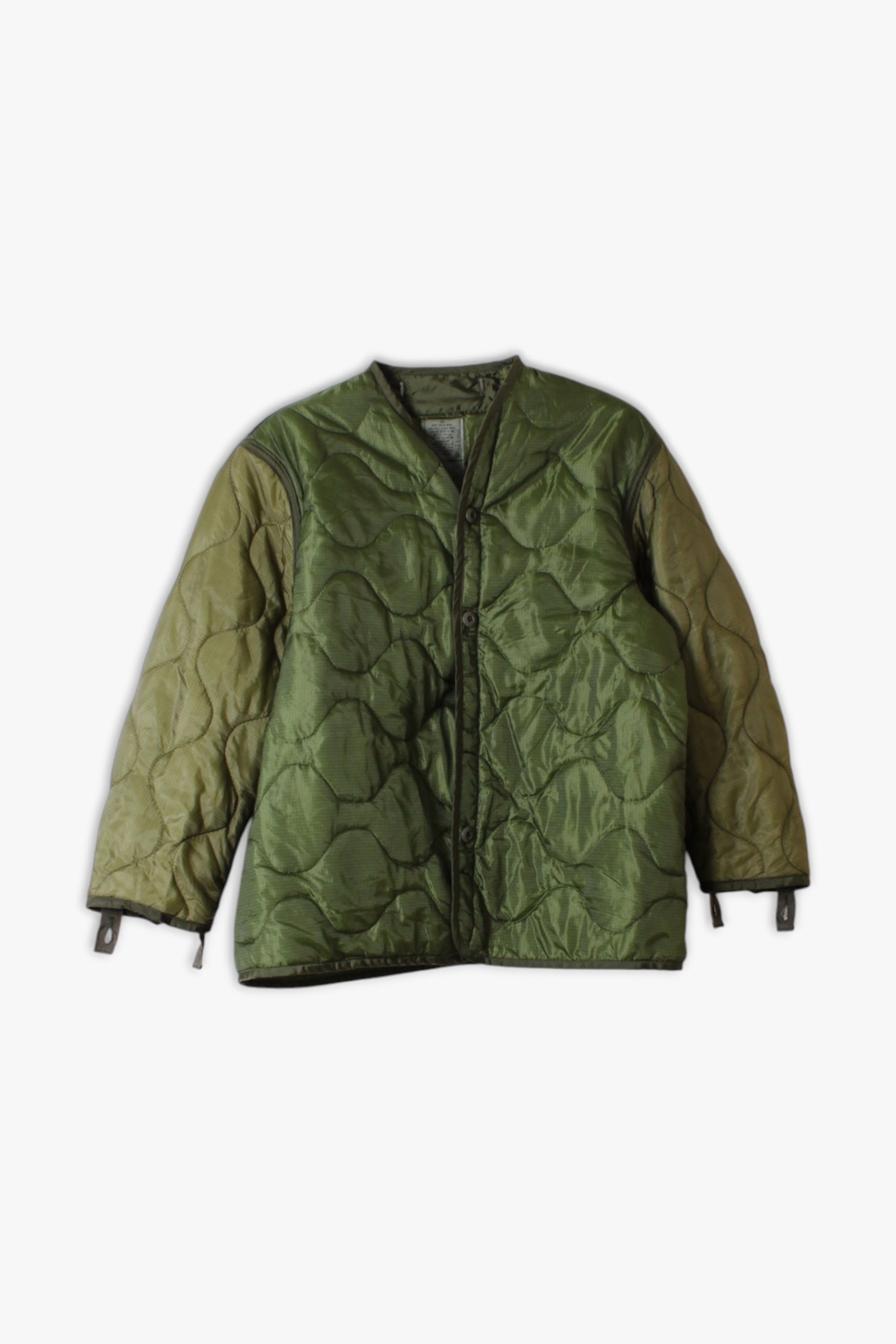 US ARMY M-65 LINER OLIVE GREEN QUILTED JACKET – HOLYGARMS