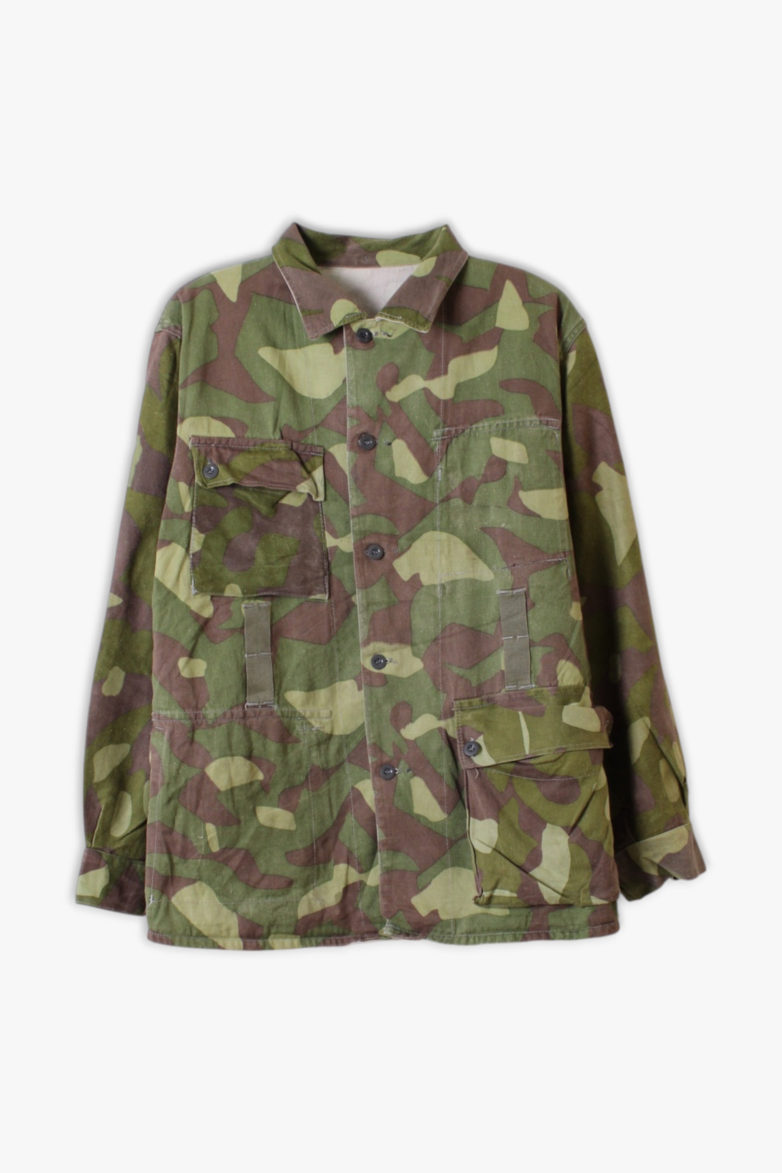 VINTAGE FINNISH ARMY M-62 REVERSIBLE FIELD JACKET – HOLYGARMS