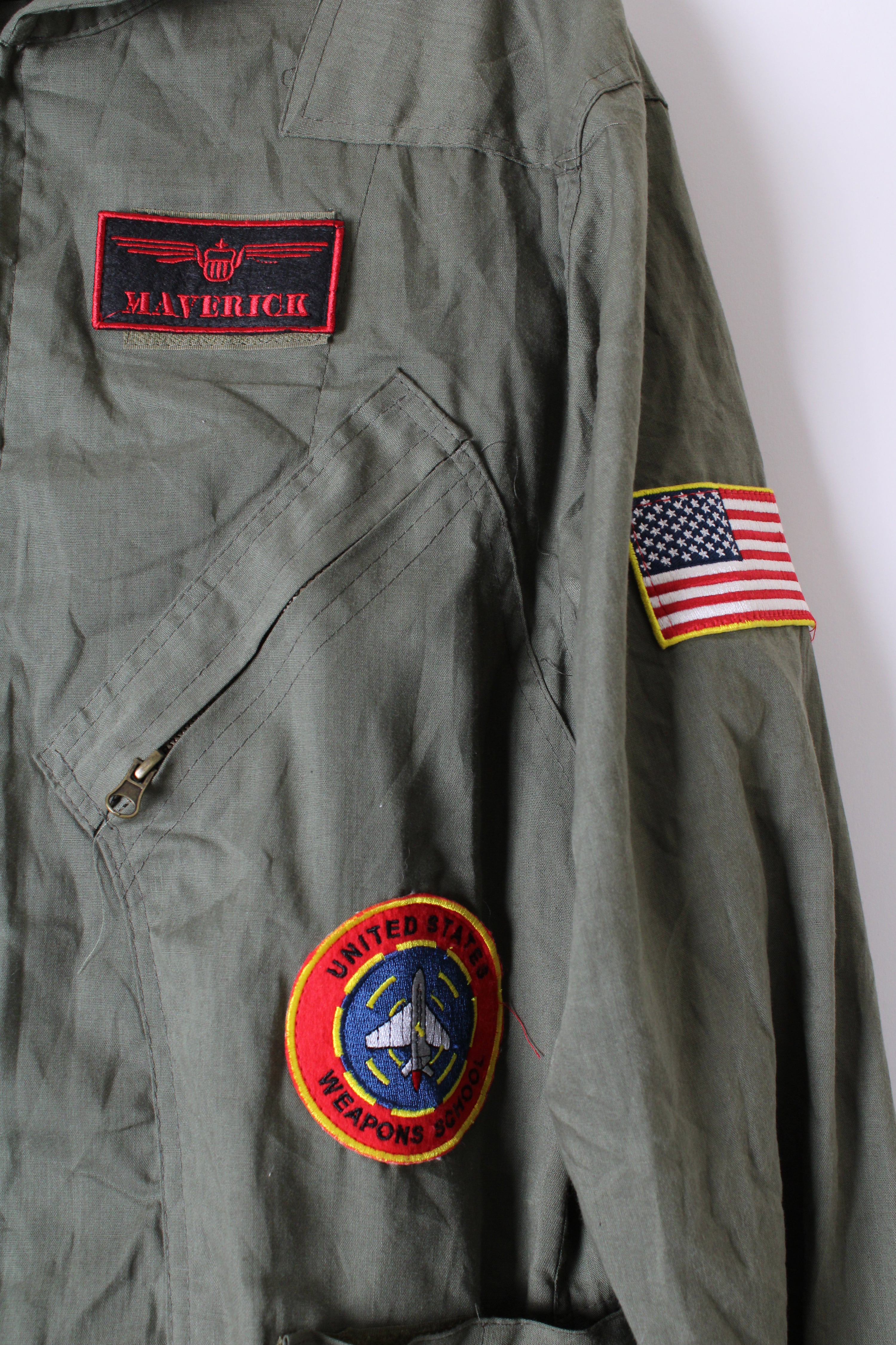 TOP GUN MAVERICK COVERALL GREEN - M