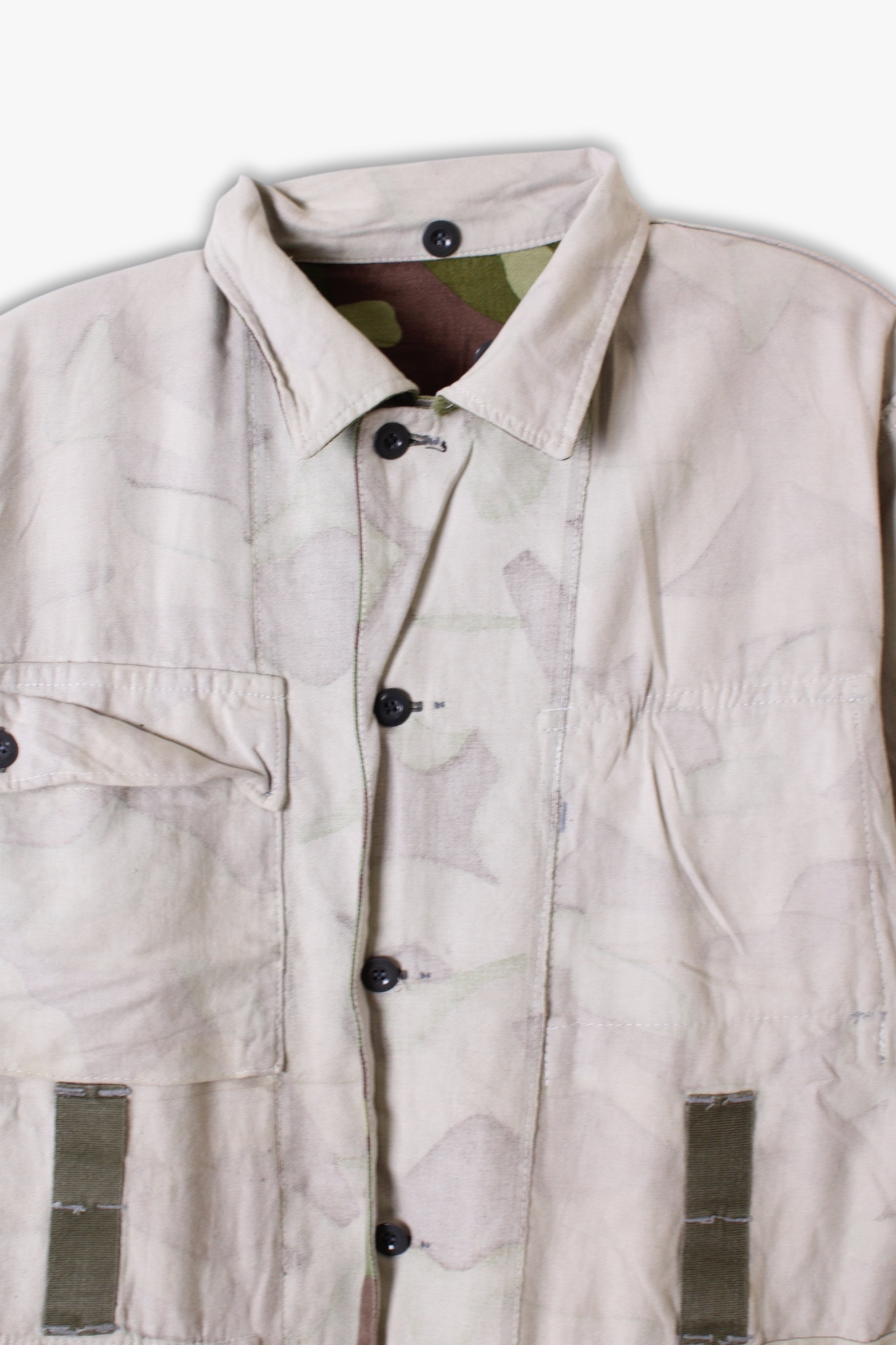 VINTAGE FINNISH ARMY M-62 REVERSIBLE FIELD JACKET