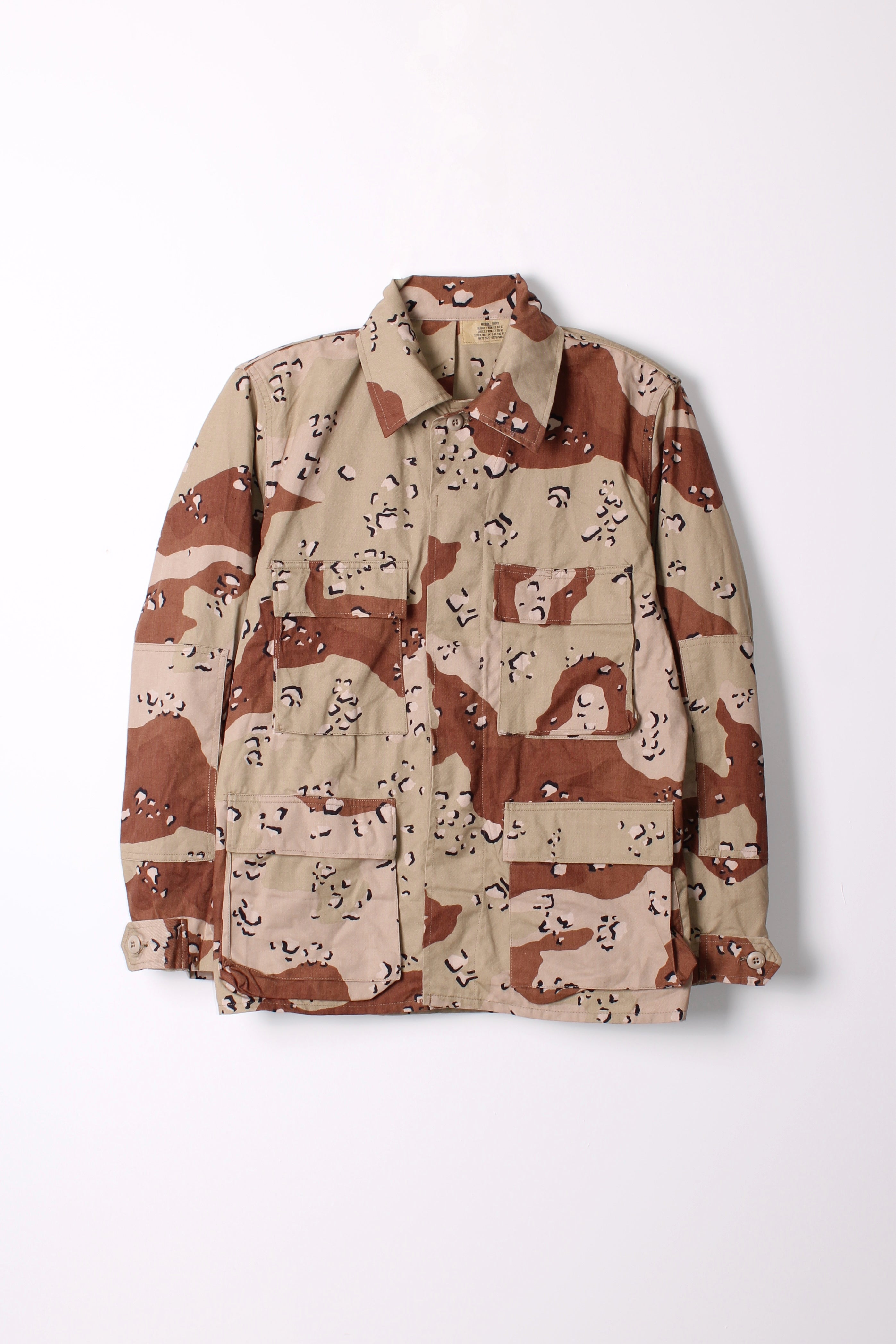 FIELD JACKET BDU US ARMY DESERT CAMO 6 COLORS CHOCOLATE CHIP - M