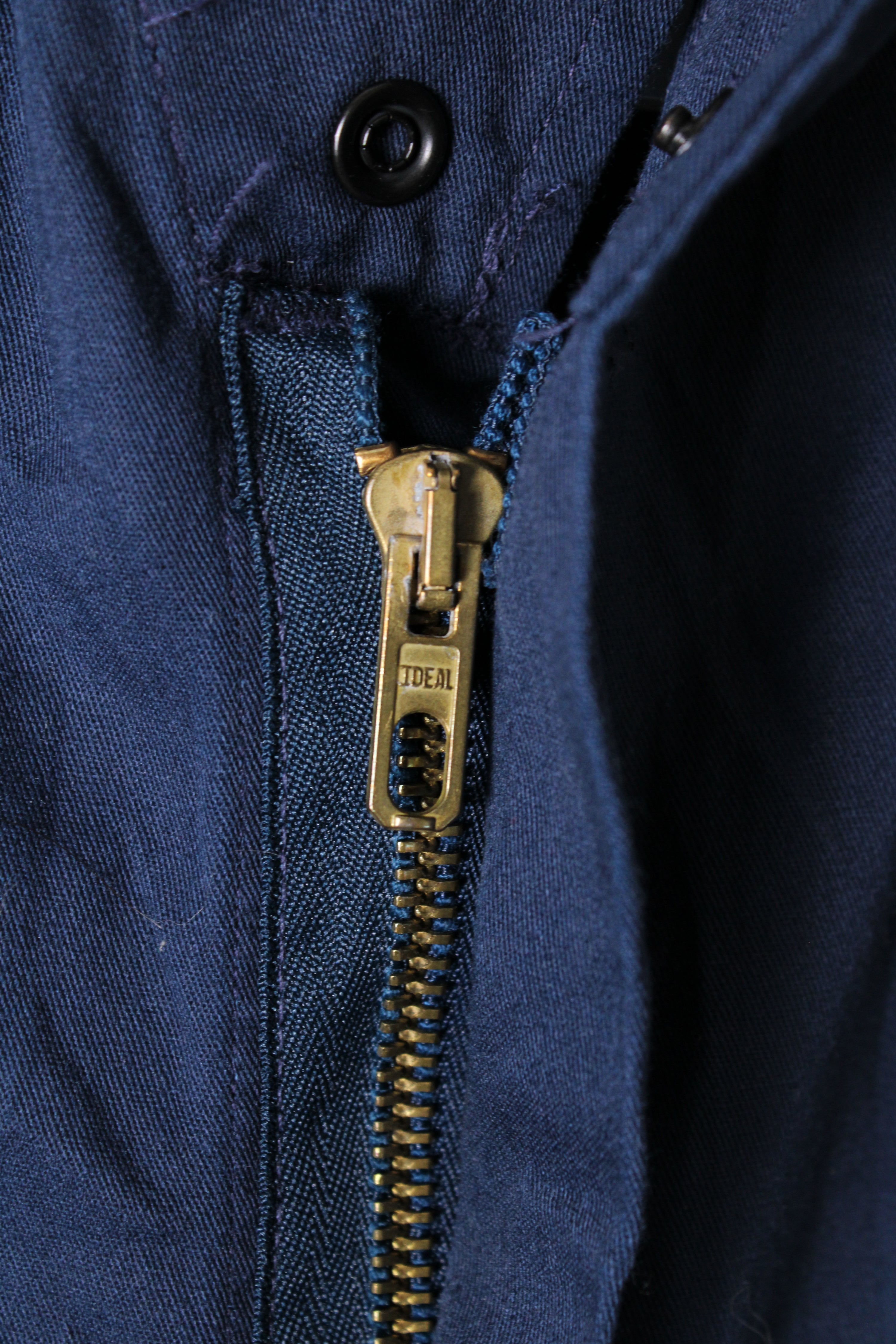 VINTAGE US ARMY SUBMARINER UTILITY COVERALL BLUE - L