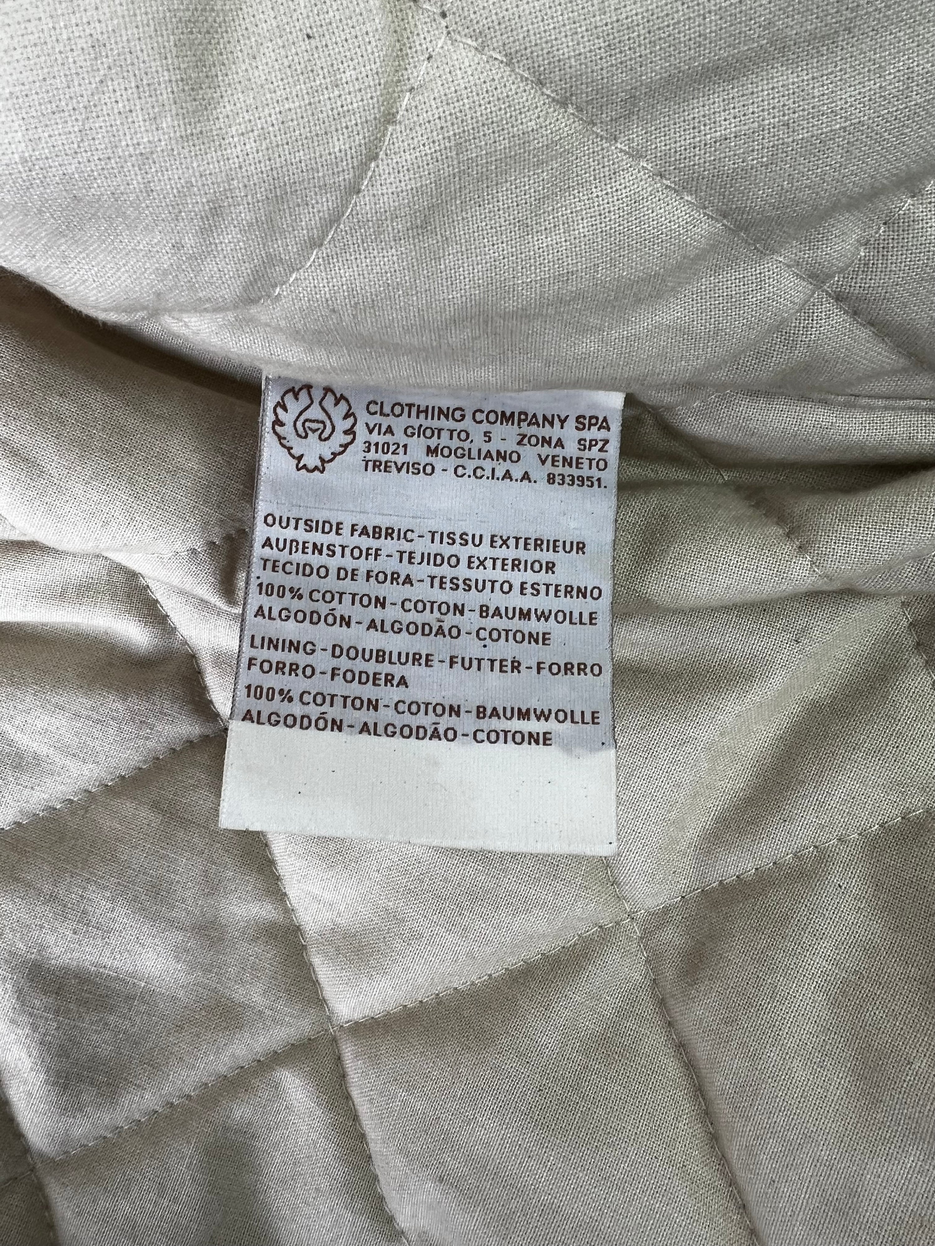 BELSTAFF BLACK PRINCE LEATHER MOTORCYCLE JACKET BROWN - XS/S