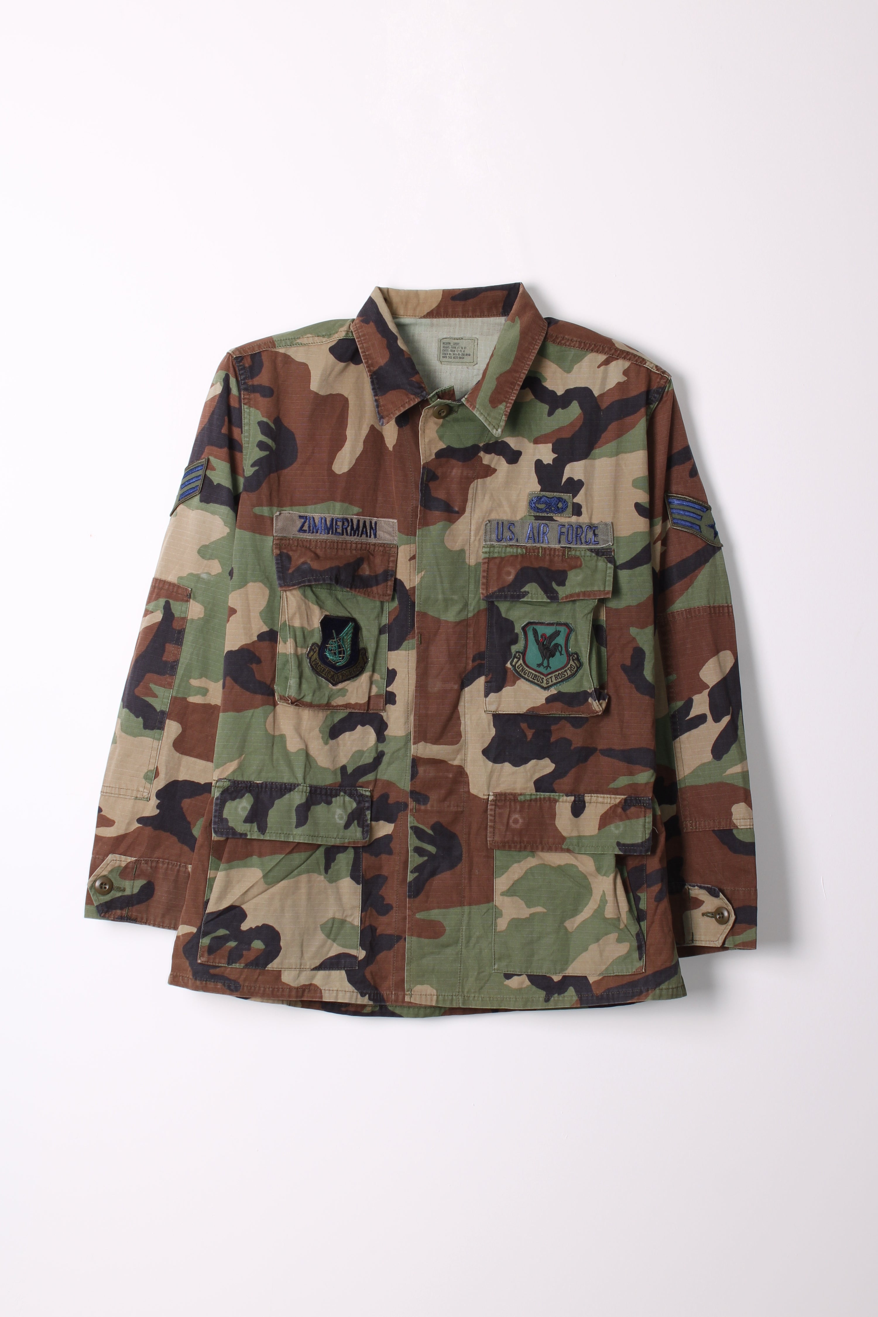 FIELD JACKET BDU US ARMY WOODLAND CAMO - M