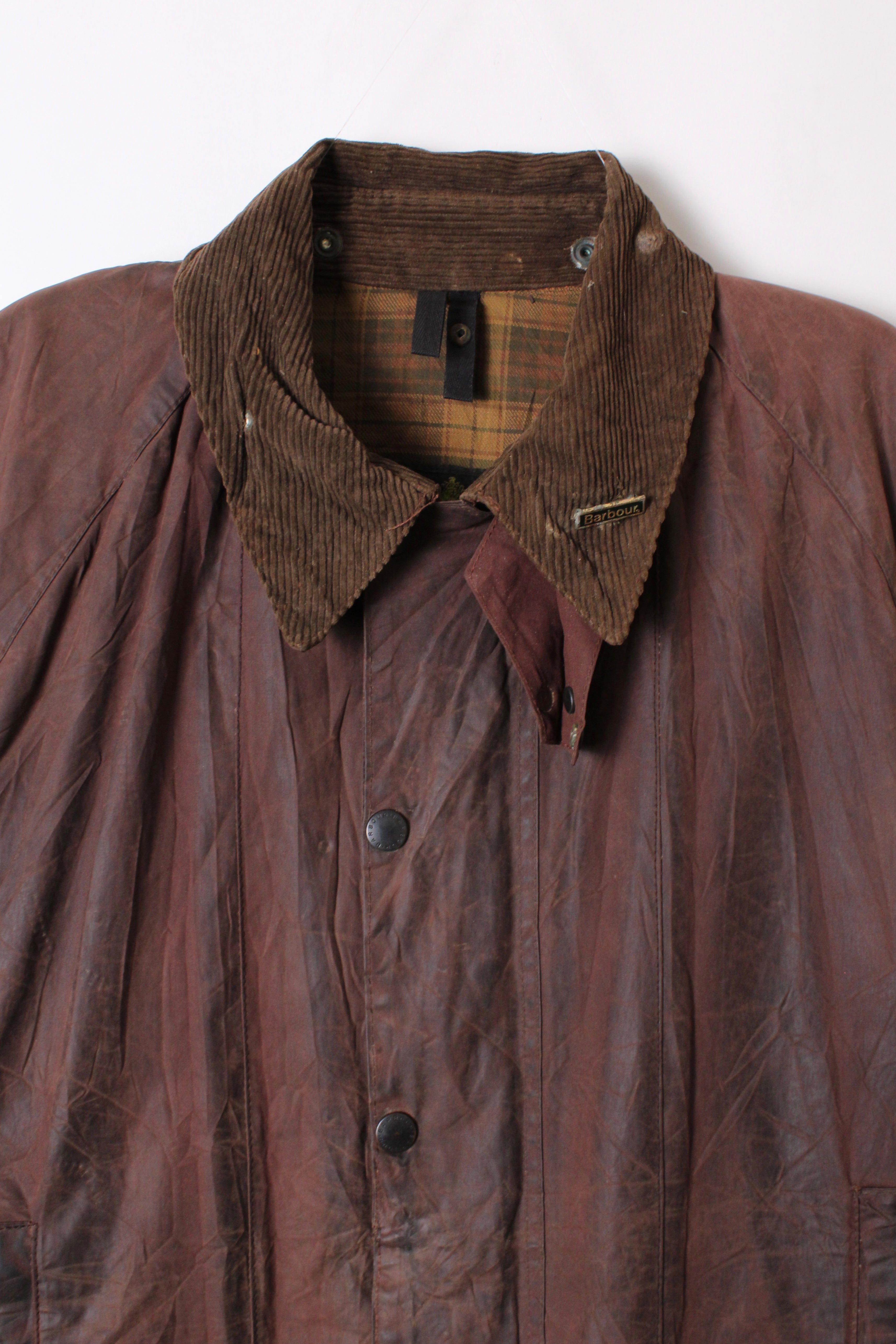 BARBOUR GAMEFAIR WAXED JACKET RUSTIC BROWN - XL/XXL – HOLYGARMS