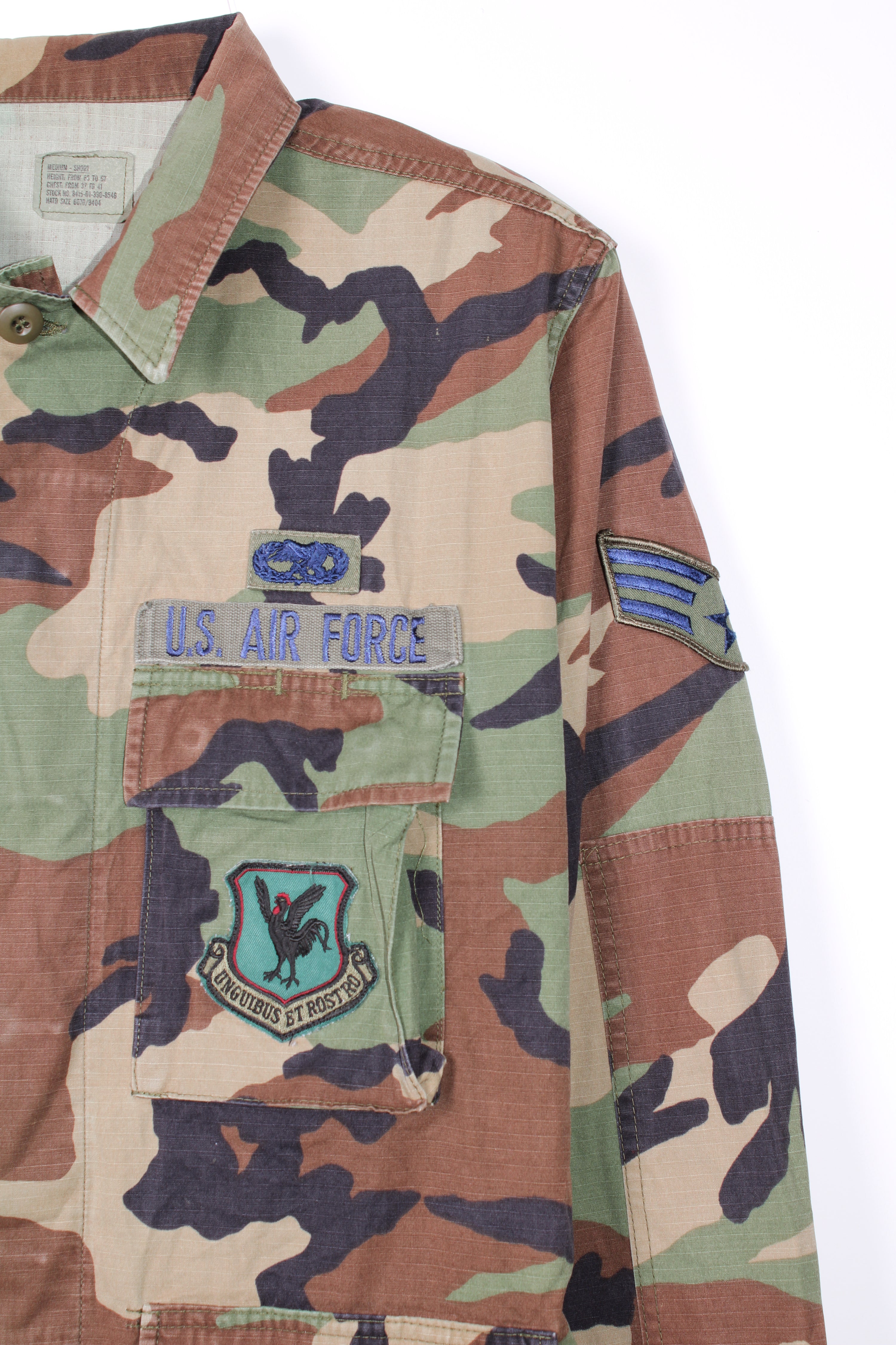 FIELD JACKET BDU US ARMY WOODLAND CAMO - M