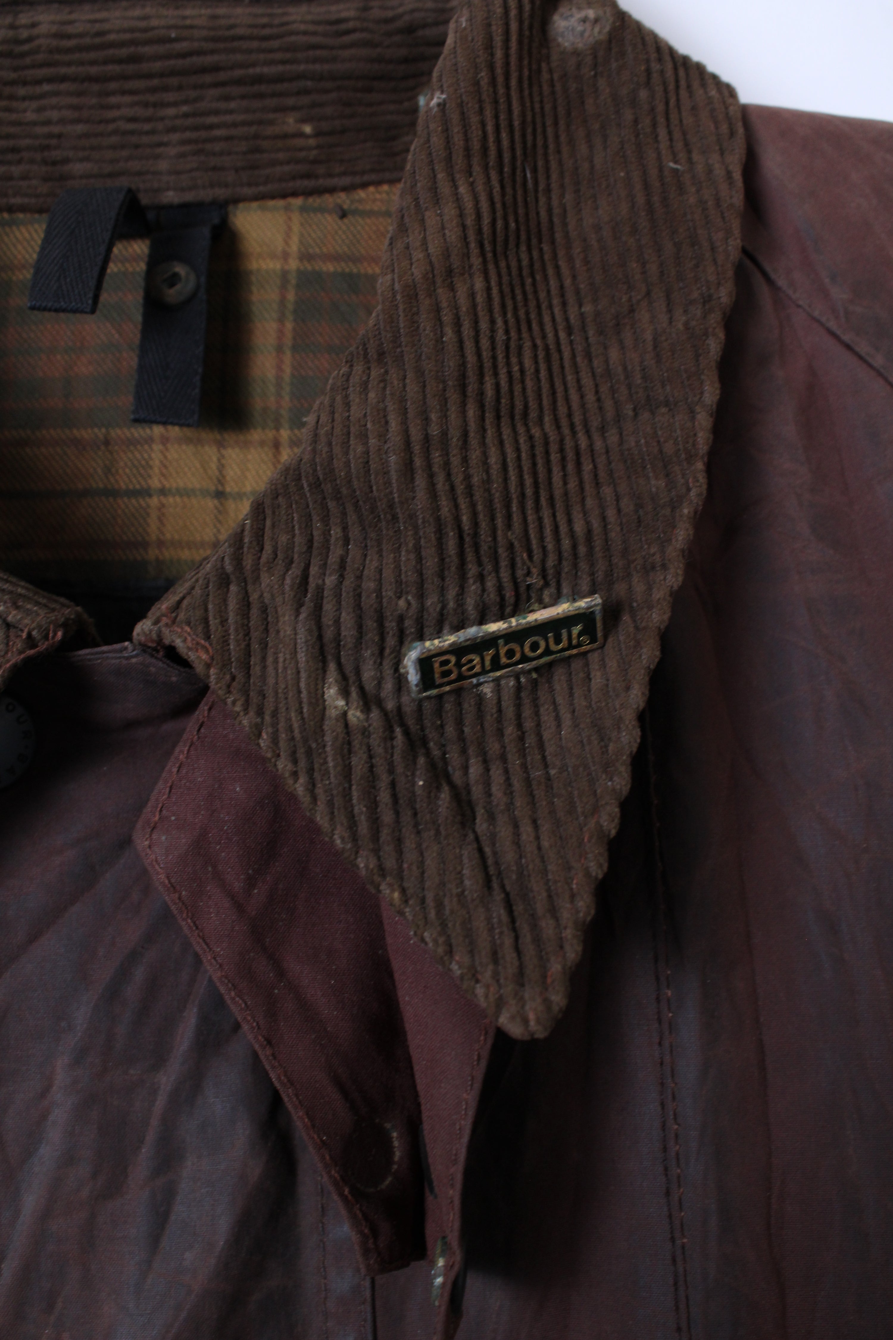 BARBOUR GAMEFAIR WAXED JACKET RUSTIC BROWN - XL/XXL