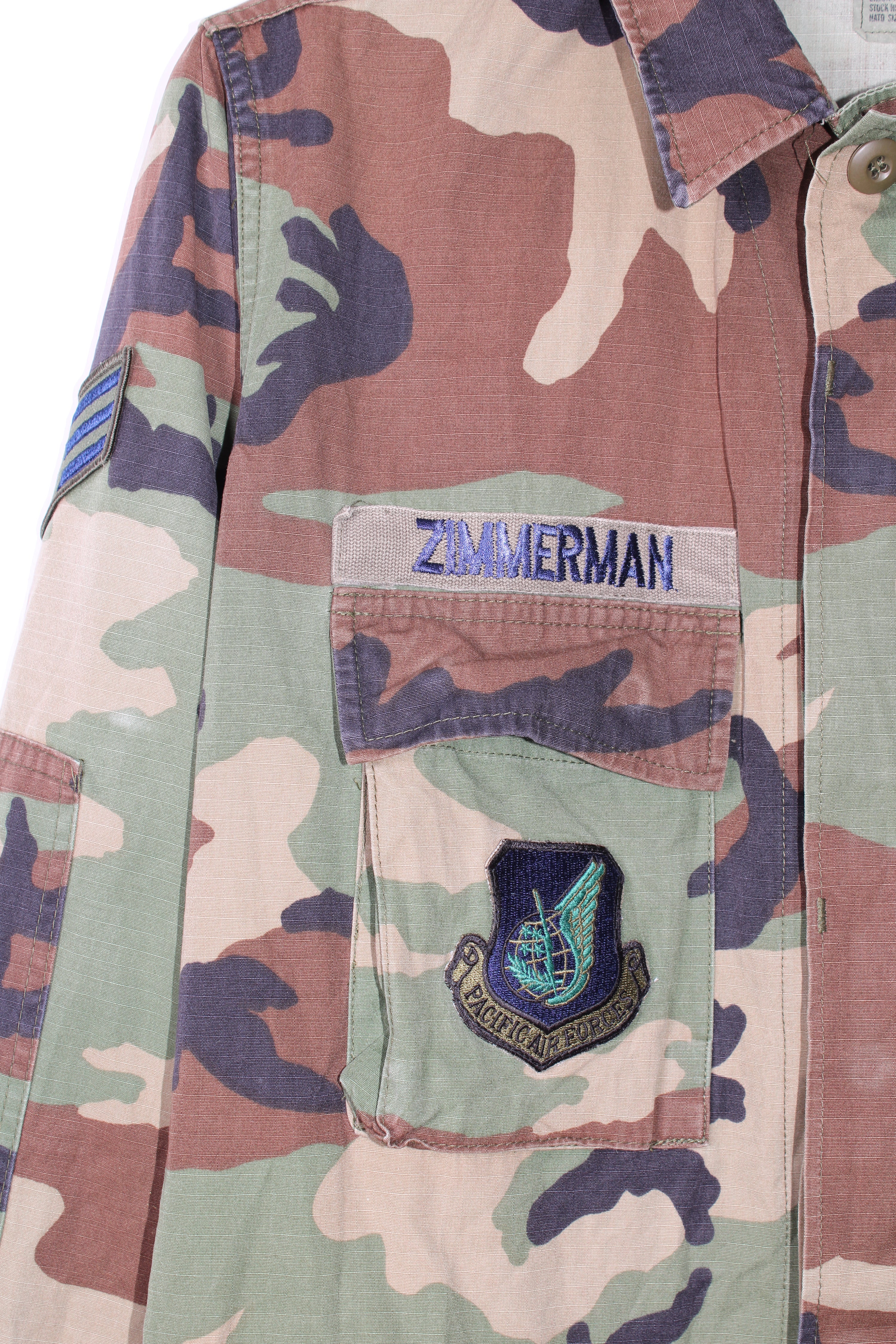 FIELD JACKET BDU US ARMY WOODLAND CAMO - M