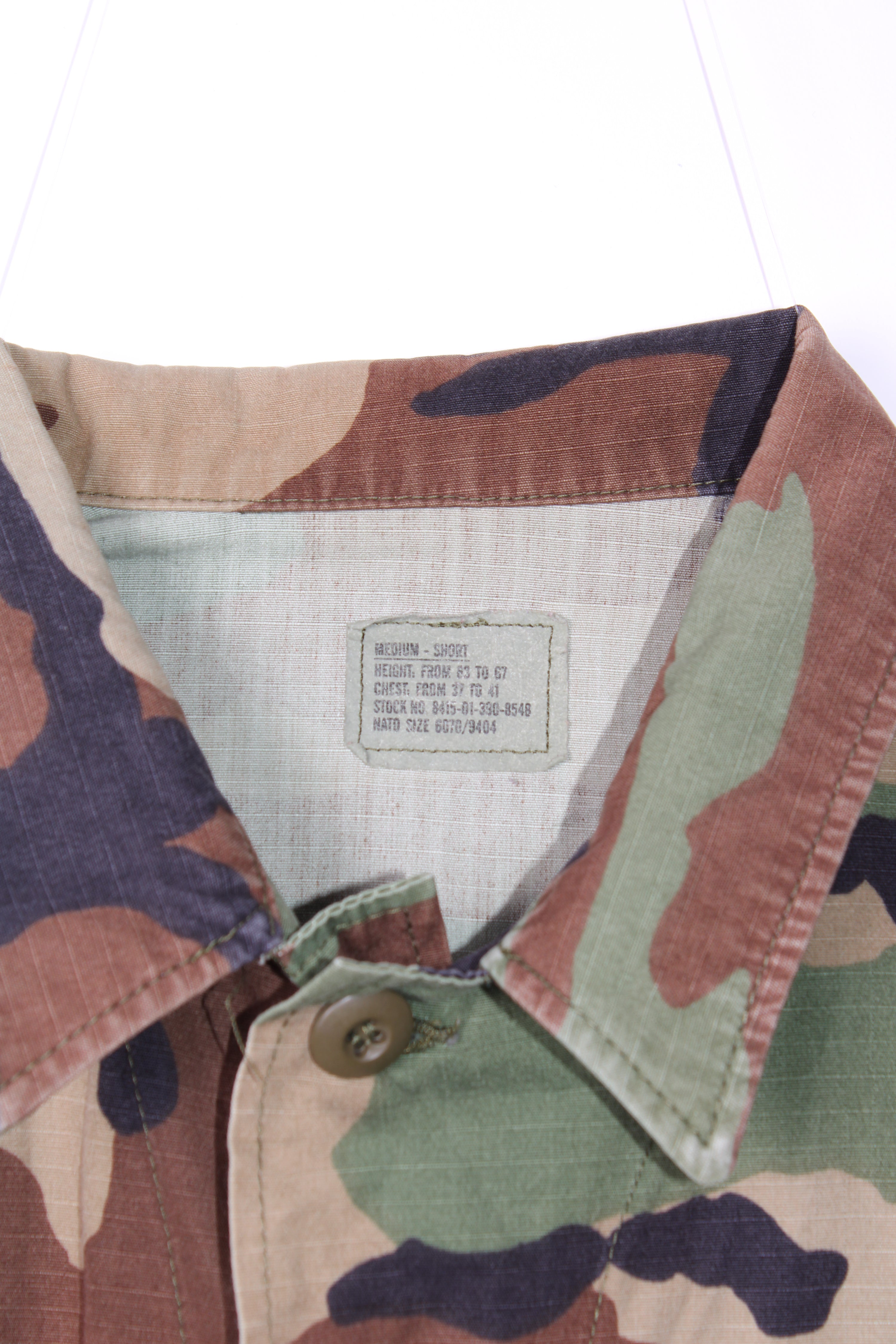 FIELD JACKET BDU US ARMY WOODLAND CAMO - M