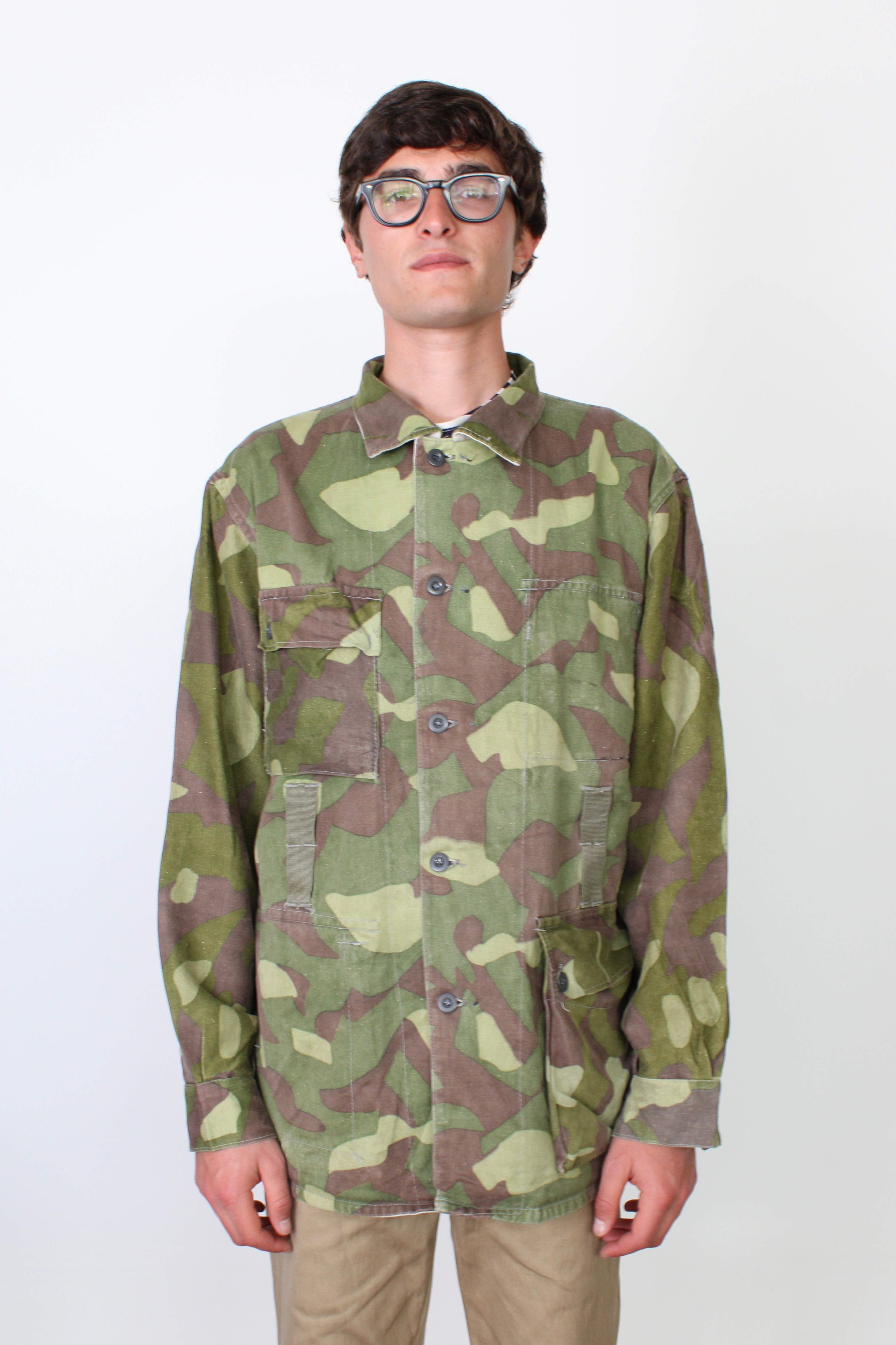 VINTAGE FINNISH ARMY M-62 REVERSIBLE FIELD JACKET – HOLYGARMS